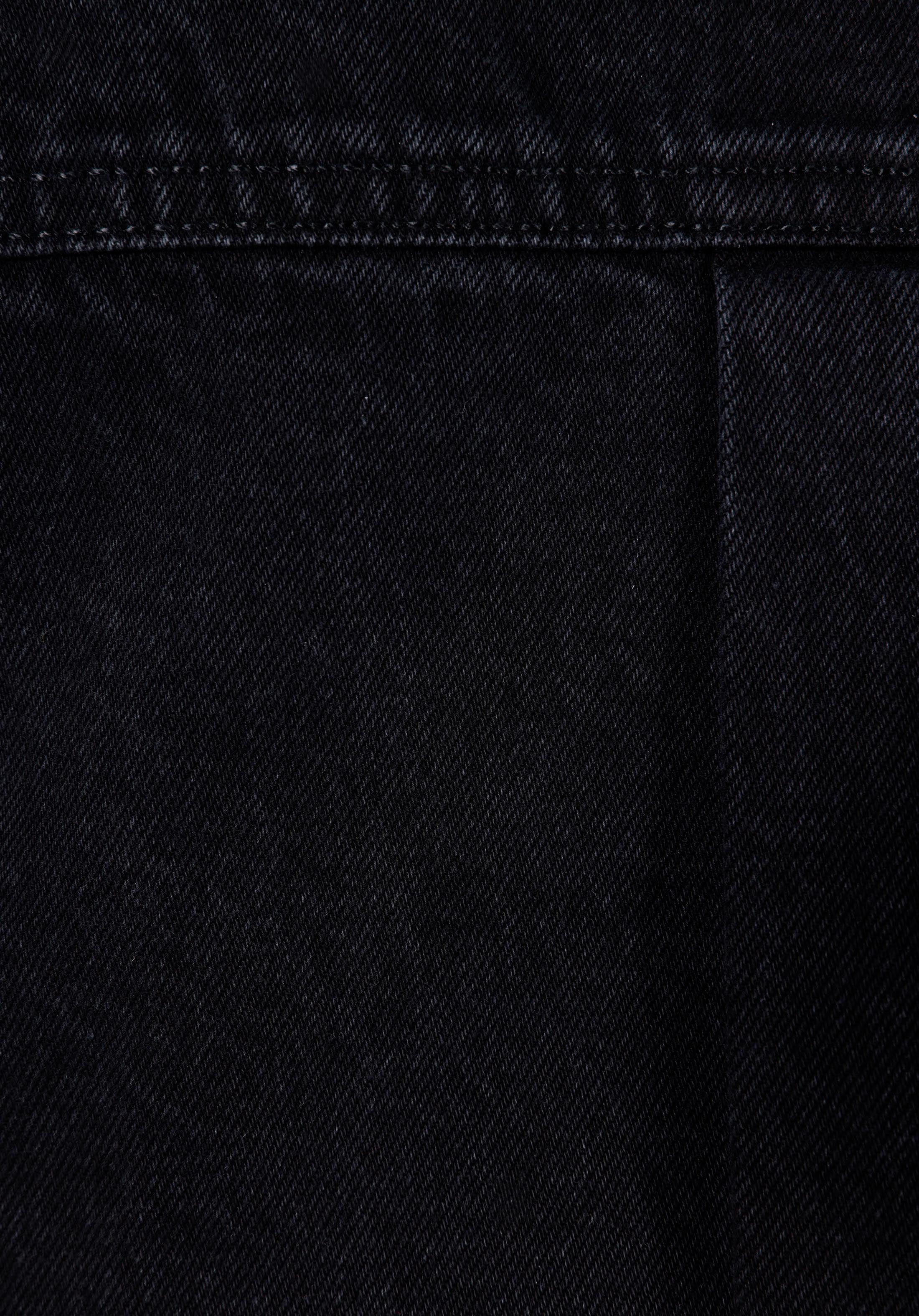 Slim Fit Düz Kadın Siyah Uzun Kol Elbise