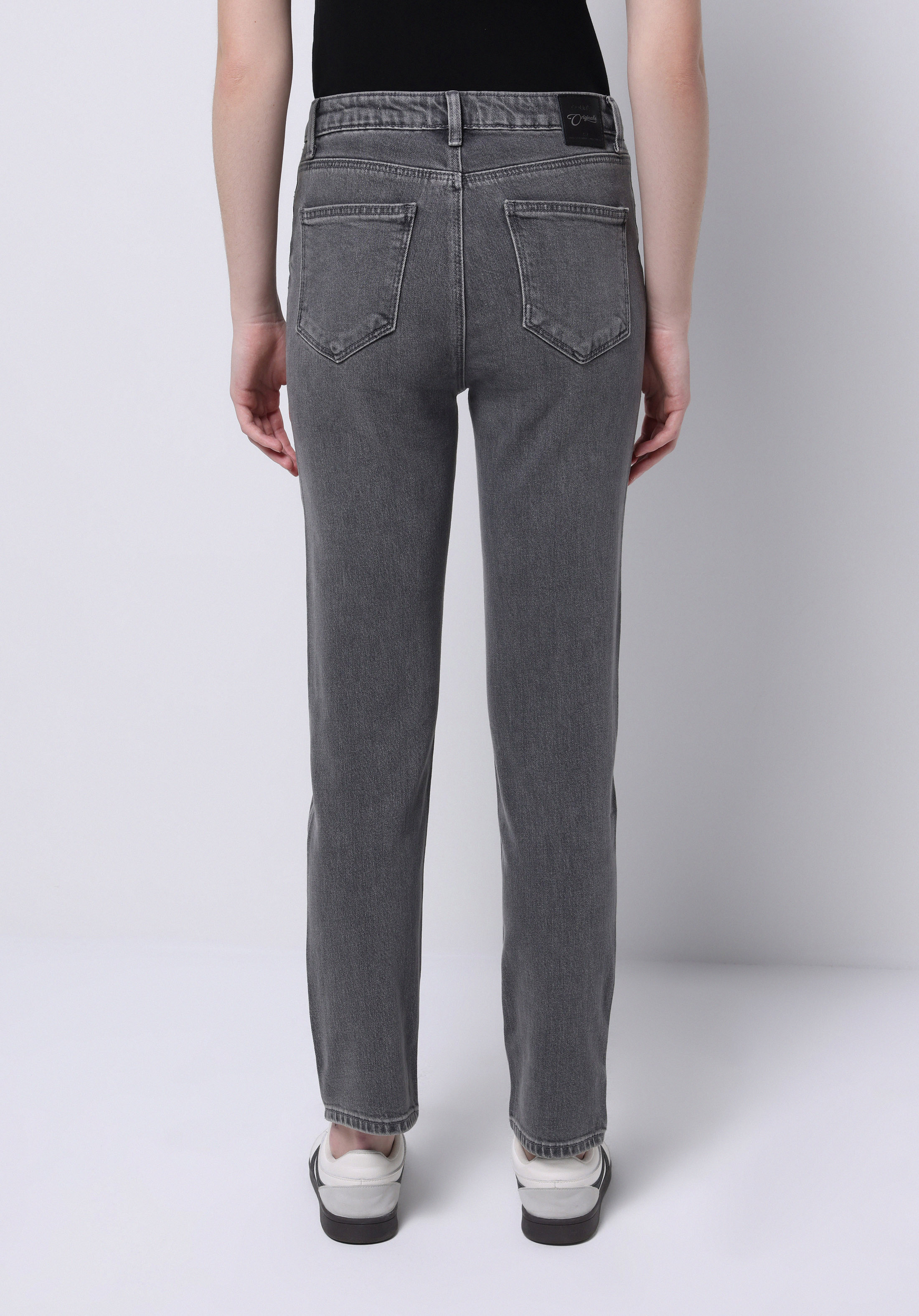 Slim Fit   Kadın Siyah Jean Pantolon