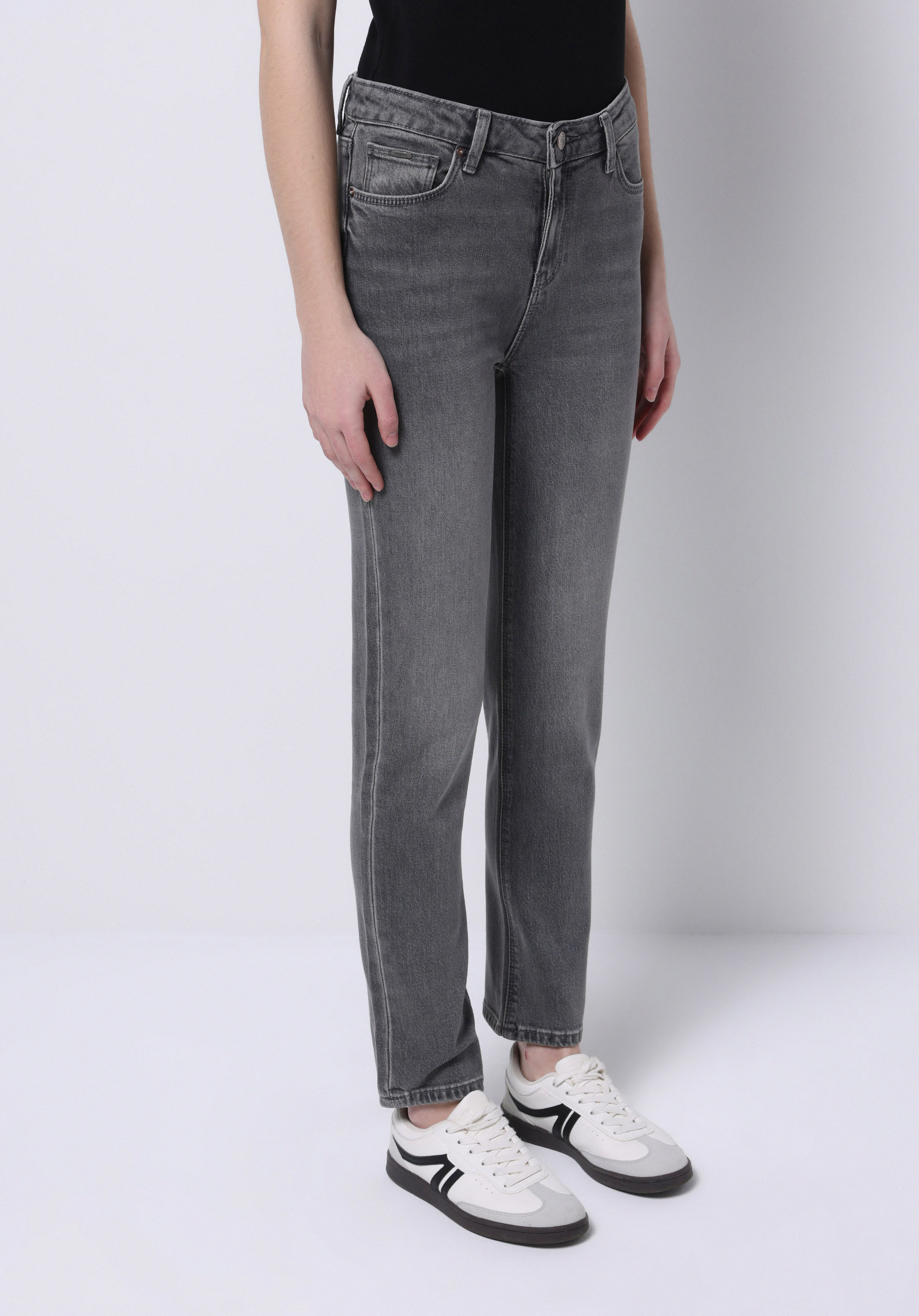 Slim Fit   Kadın Siyah Jean Pantolon