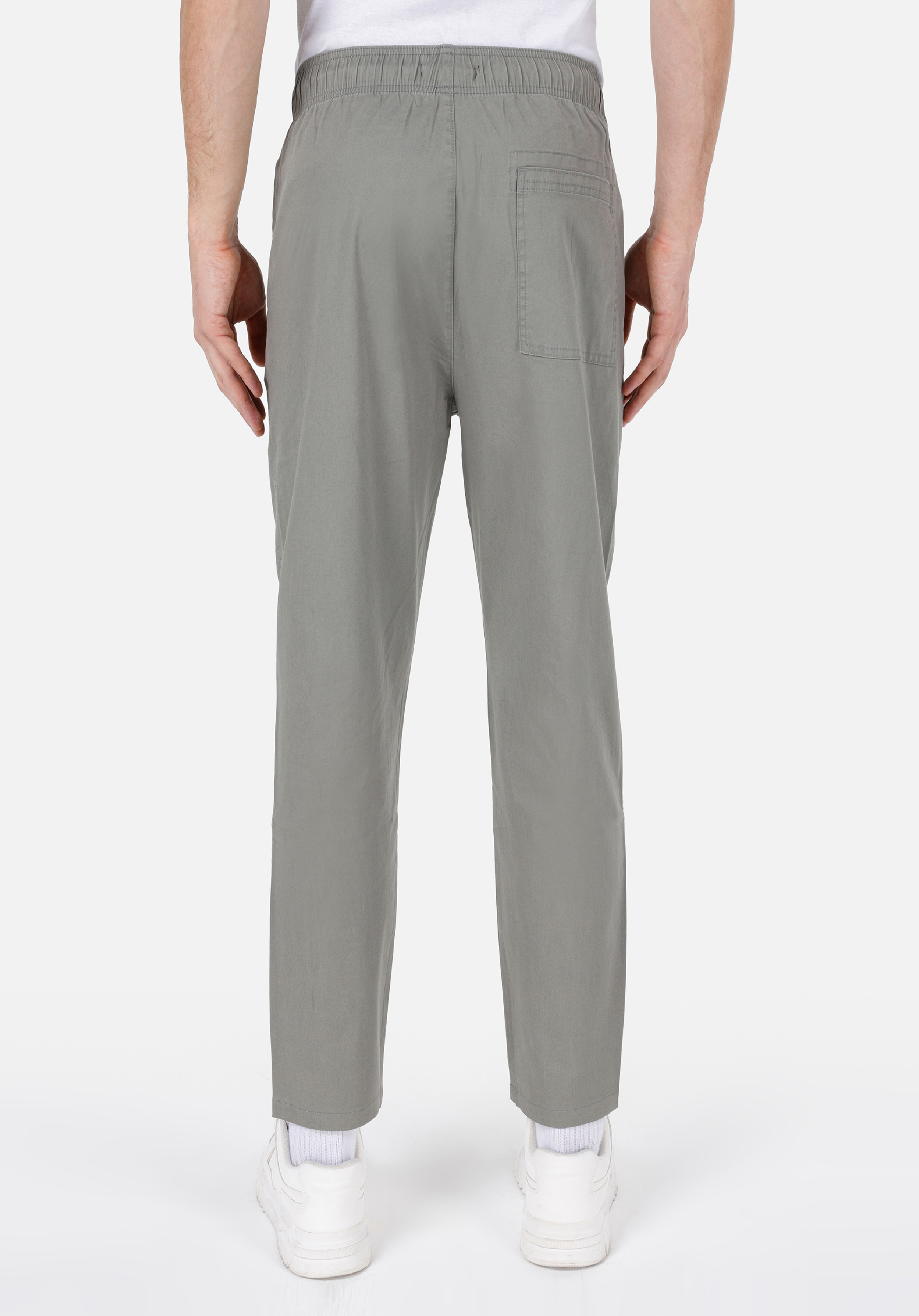 Comfort Fit Orta Bel Uzun Paça Erkek Yeşil  Pantolon