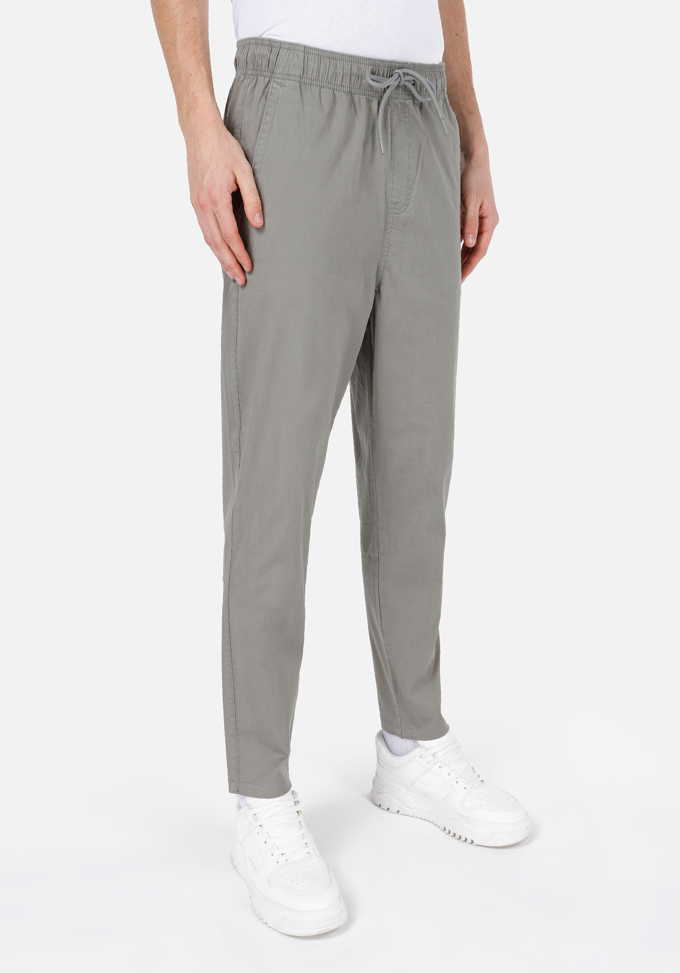 Comfort Fit Orta Bel Uzun Paça Erkek Yeşil  Pantolon