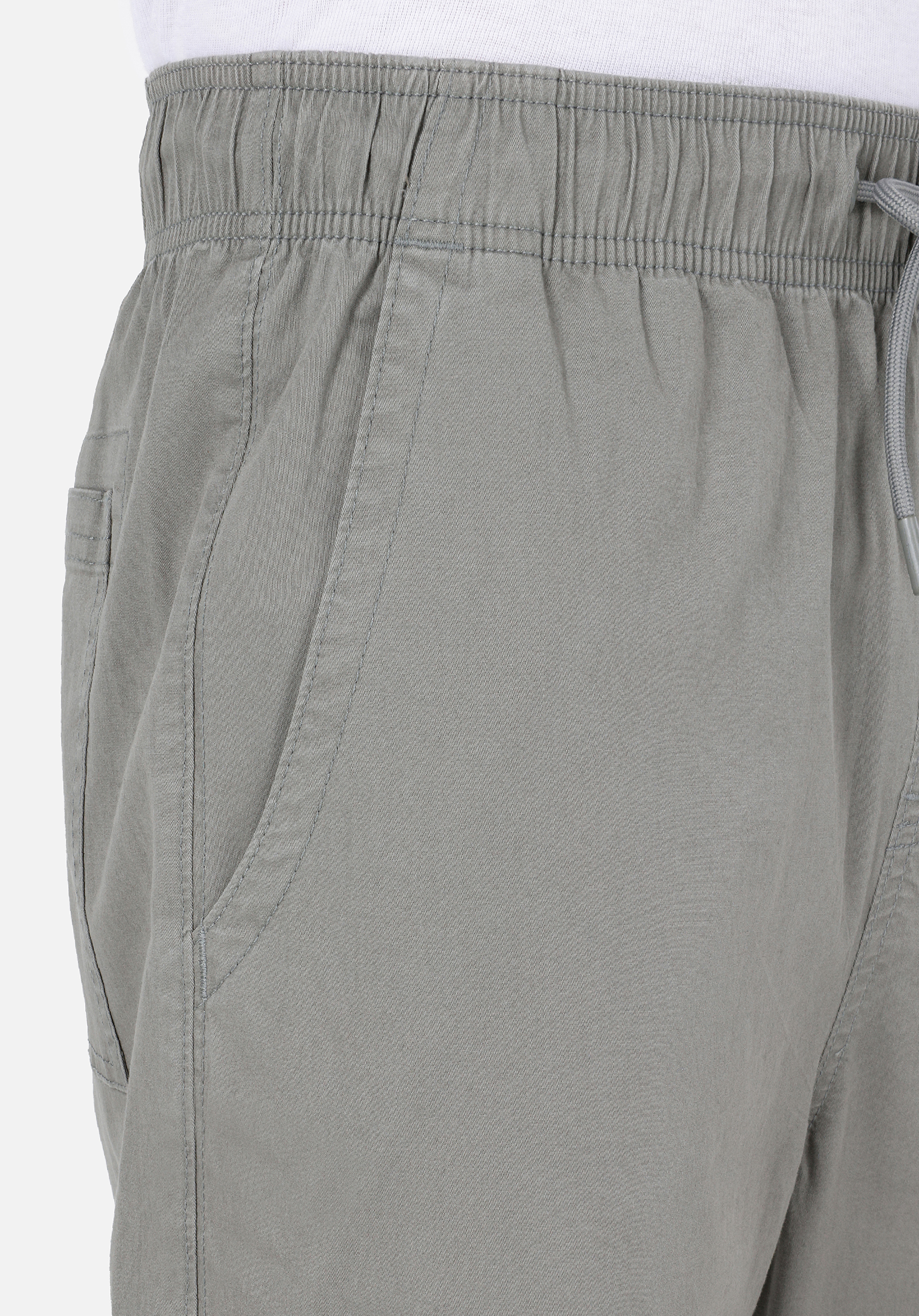 Comfort Fit Orta Bel Uzun Paça Erkek Yeşil  Pantolon