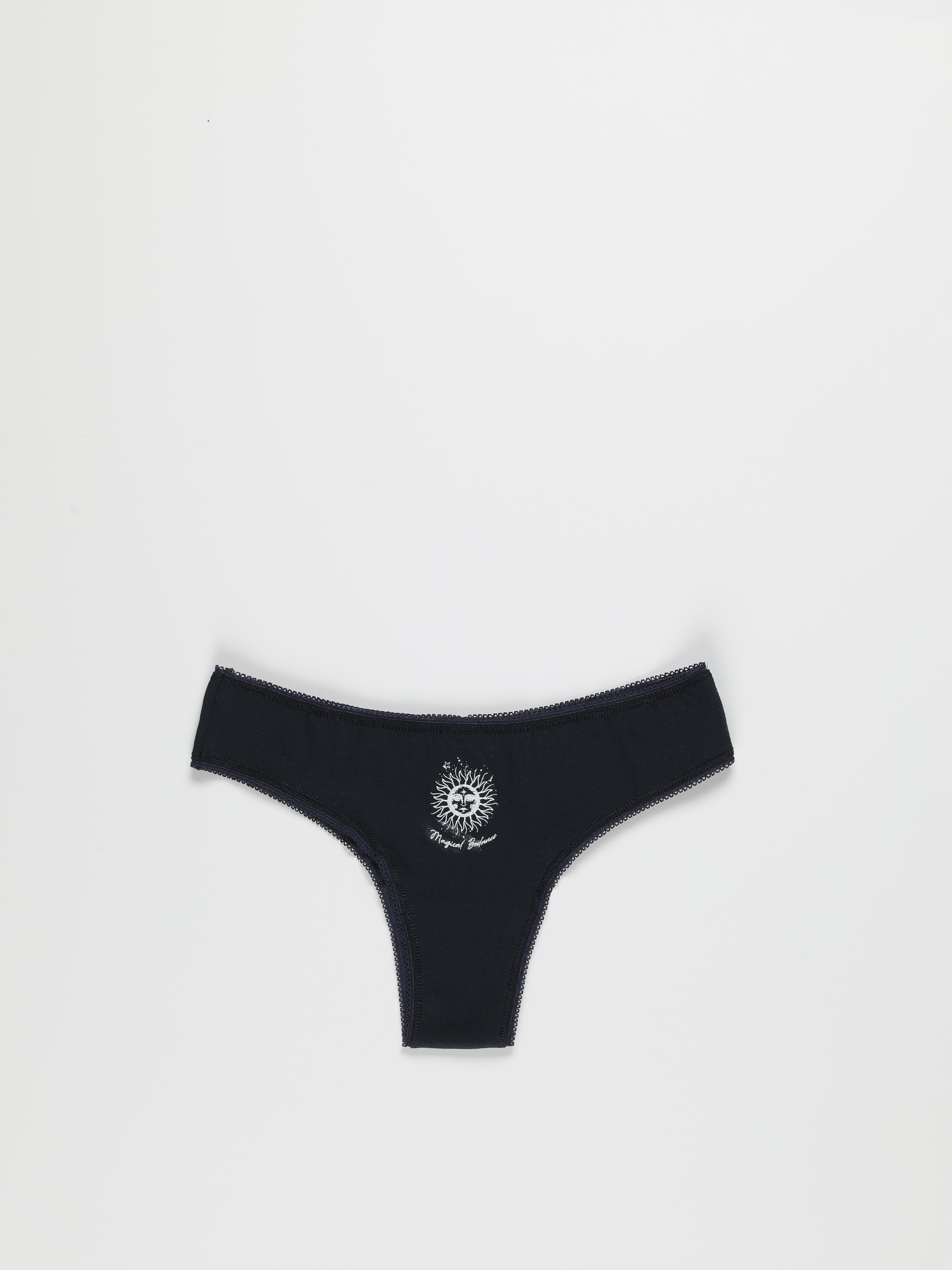 Comfort Fit  Kadın Baskılı Çok Renkli Boxer