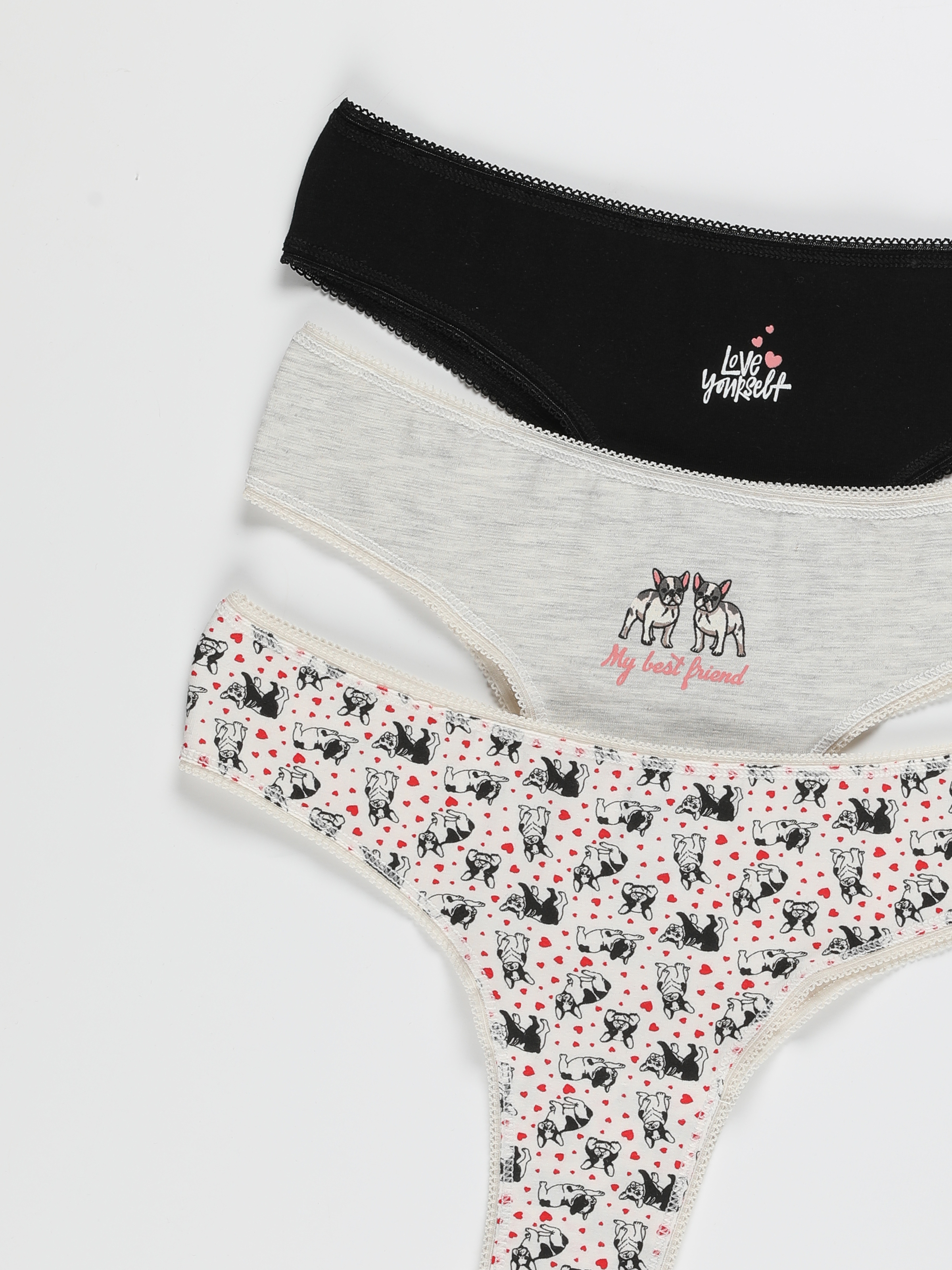 Modern Fit  Kadın Çok Renkli Boxer