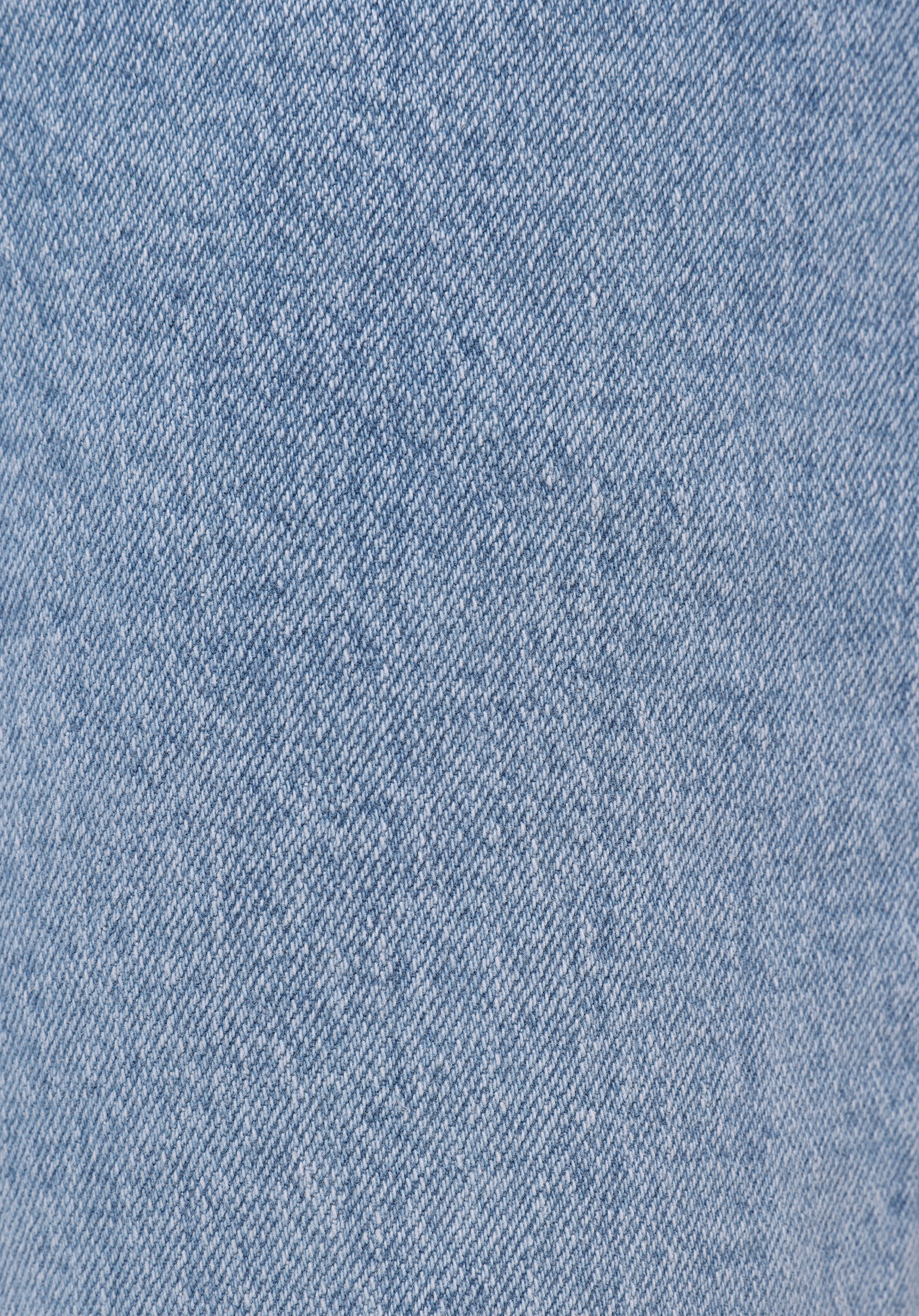 Regular Fit Orta Bel Geniş Paça Kadın İndigo Jean Pantolon