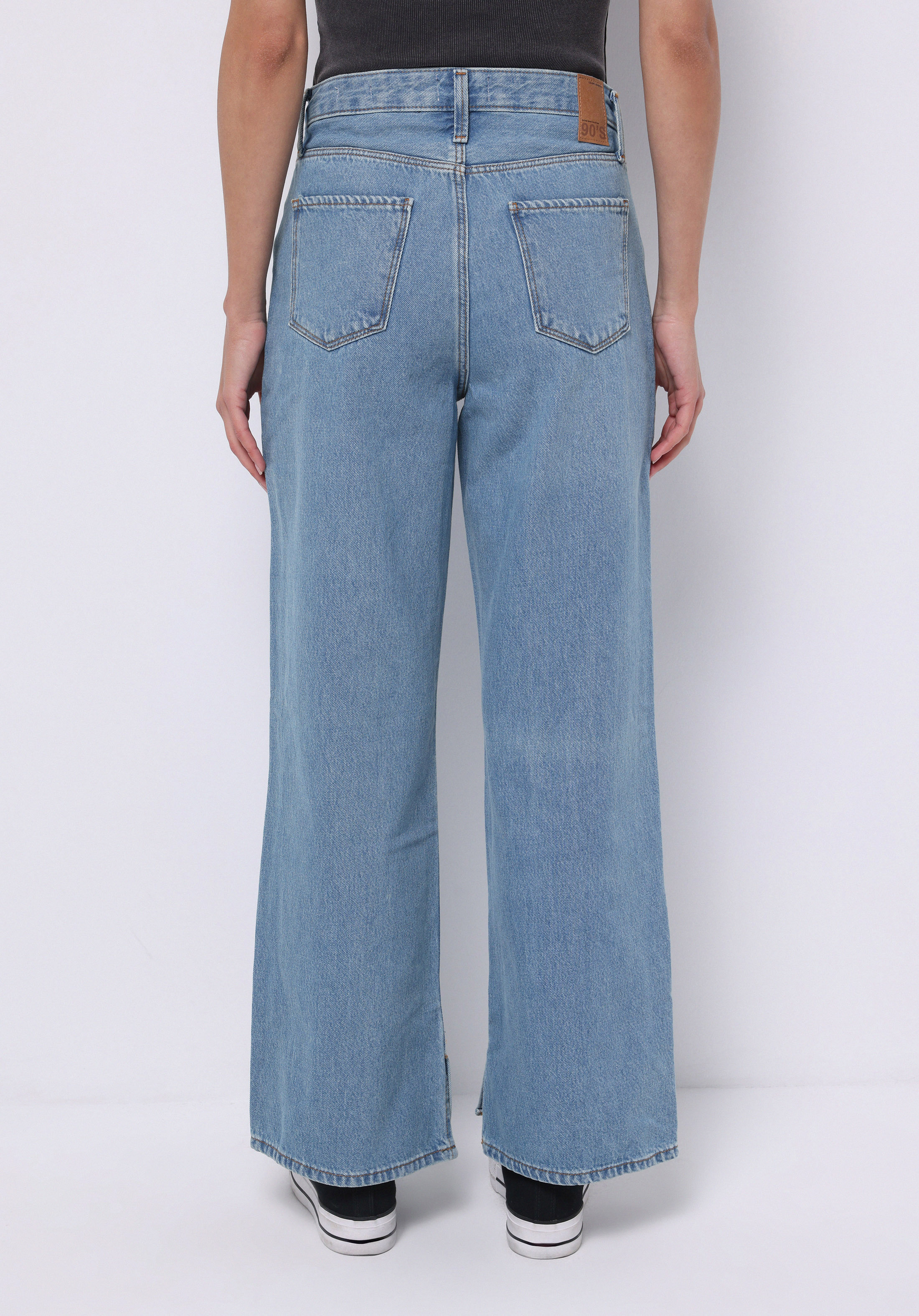 Regular Fit   Kadın İndigo Jean Pantolon