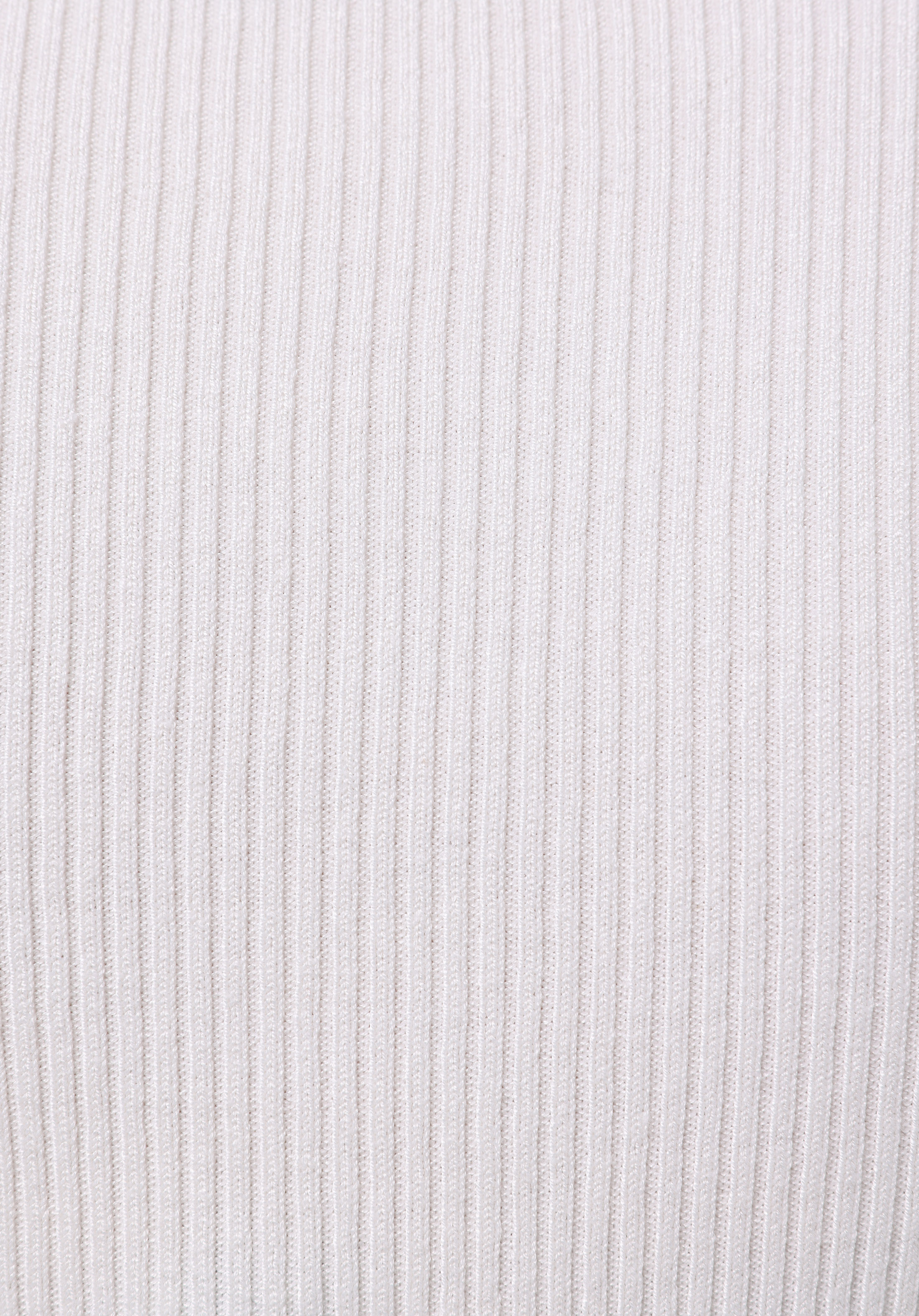 Regular Fit Shirt Neck Ekoseli Kadın Beyaz Uzun Kol Gömlek