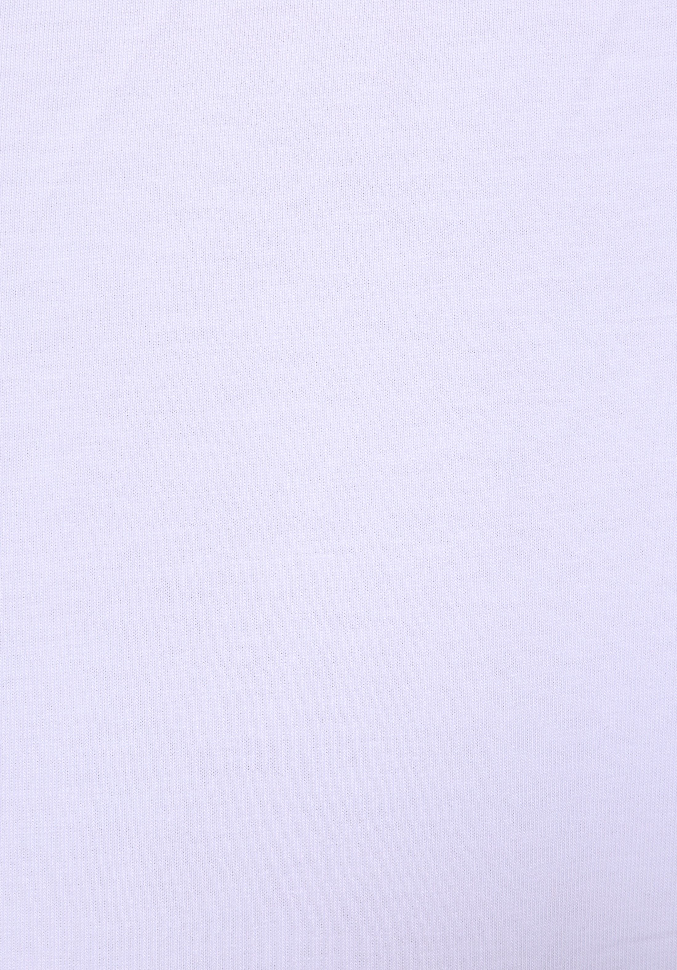 Comfort Fit Yuvarlak Yaka Düz Erkek Beyaz Kısa Kol Tişört