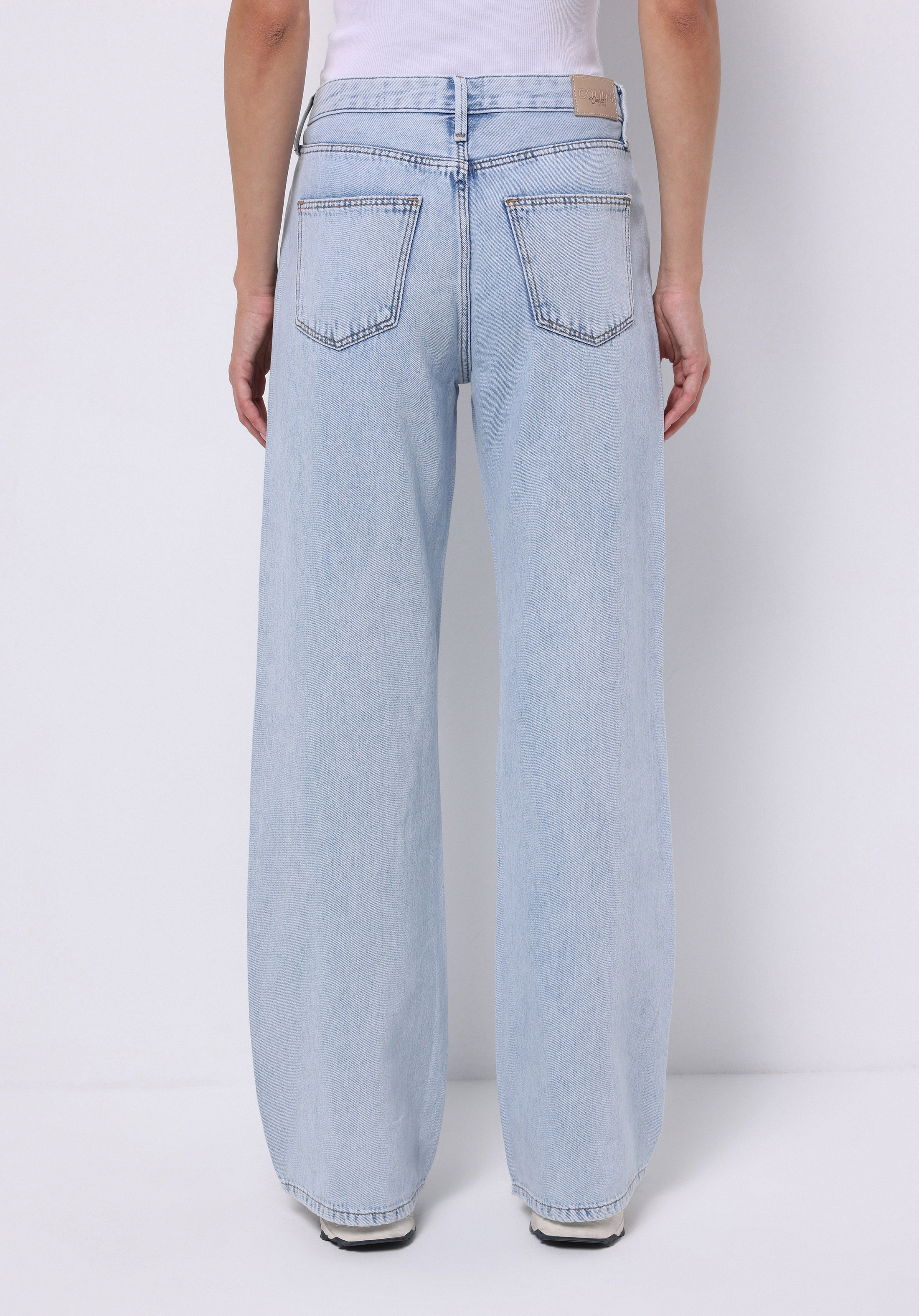 Regular Fit   Kadın İndigo Jean Pantolon