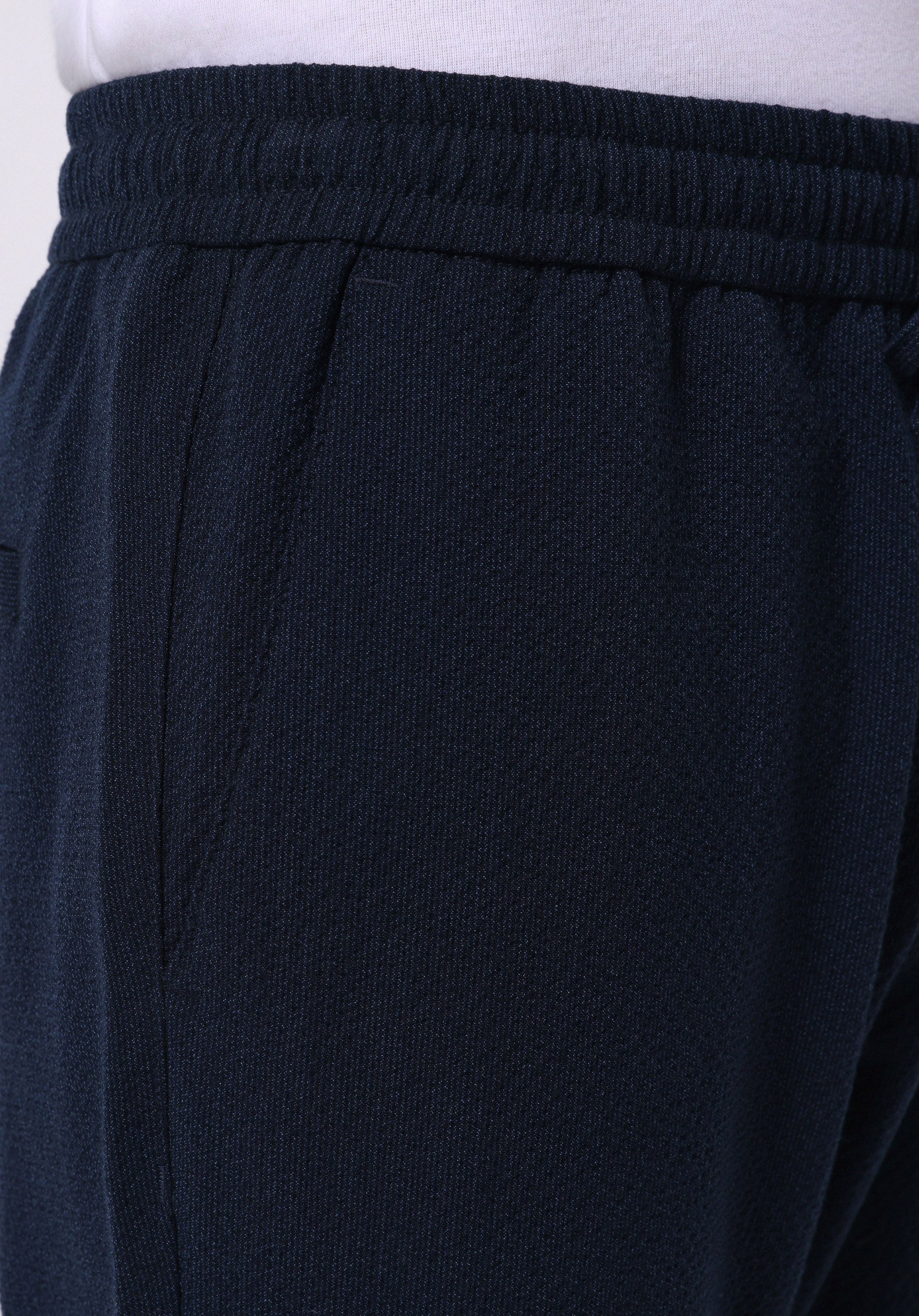 Slim Fit Orta Bel Uzun Paça Erkek Lacivert  Pantolon
