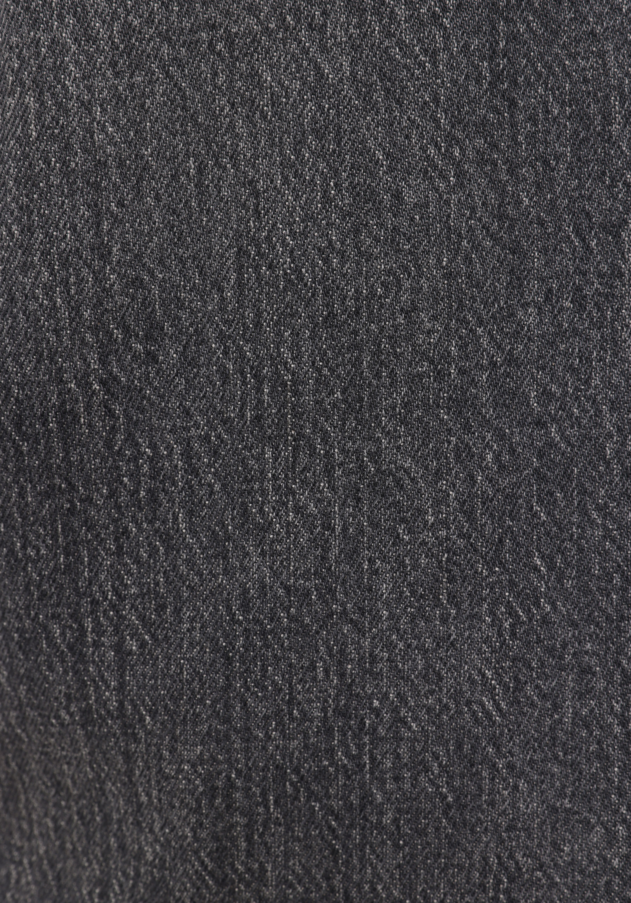 Regular Fit Orta Bel Düz Erkek Siyah Jean Şort
