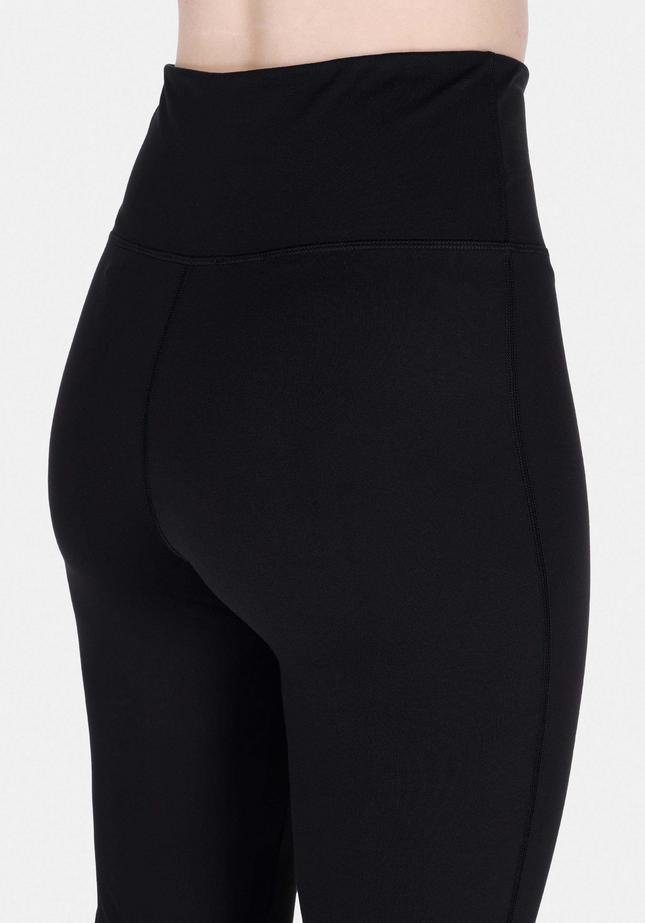 Slim Fit   Kadın Siyah Tayt