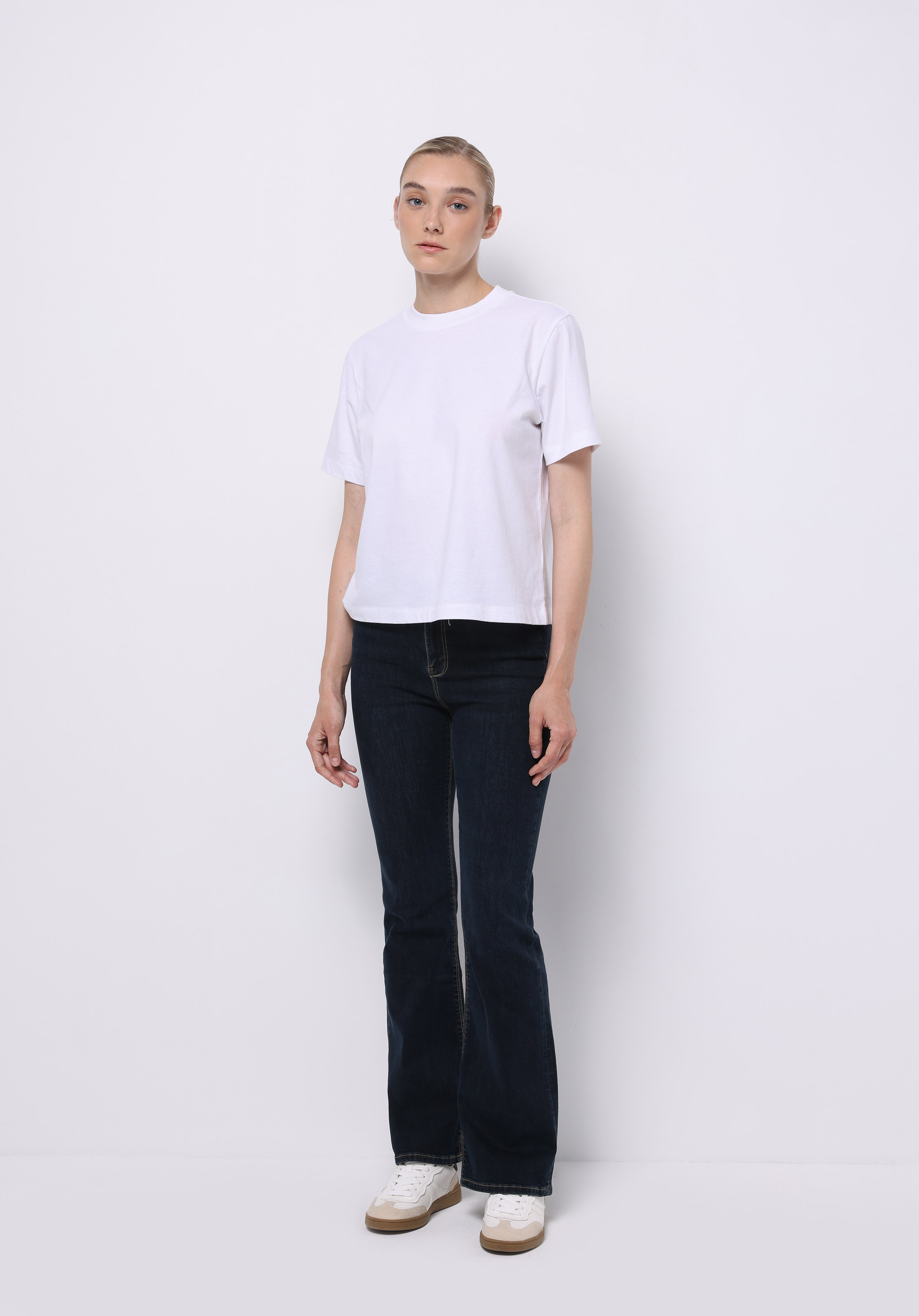 Regular Fit   Kadın İndigo Jean Pantolon