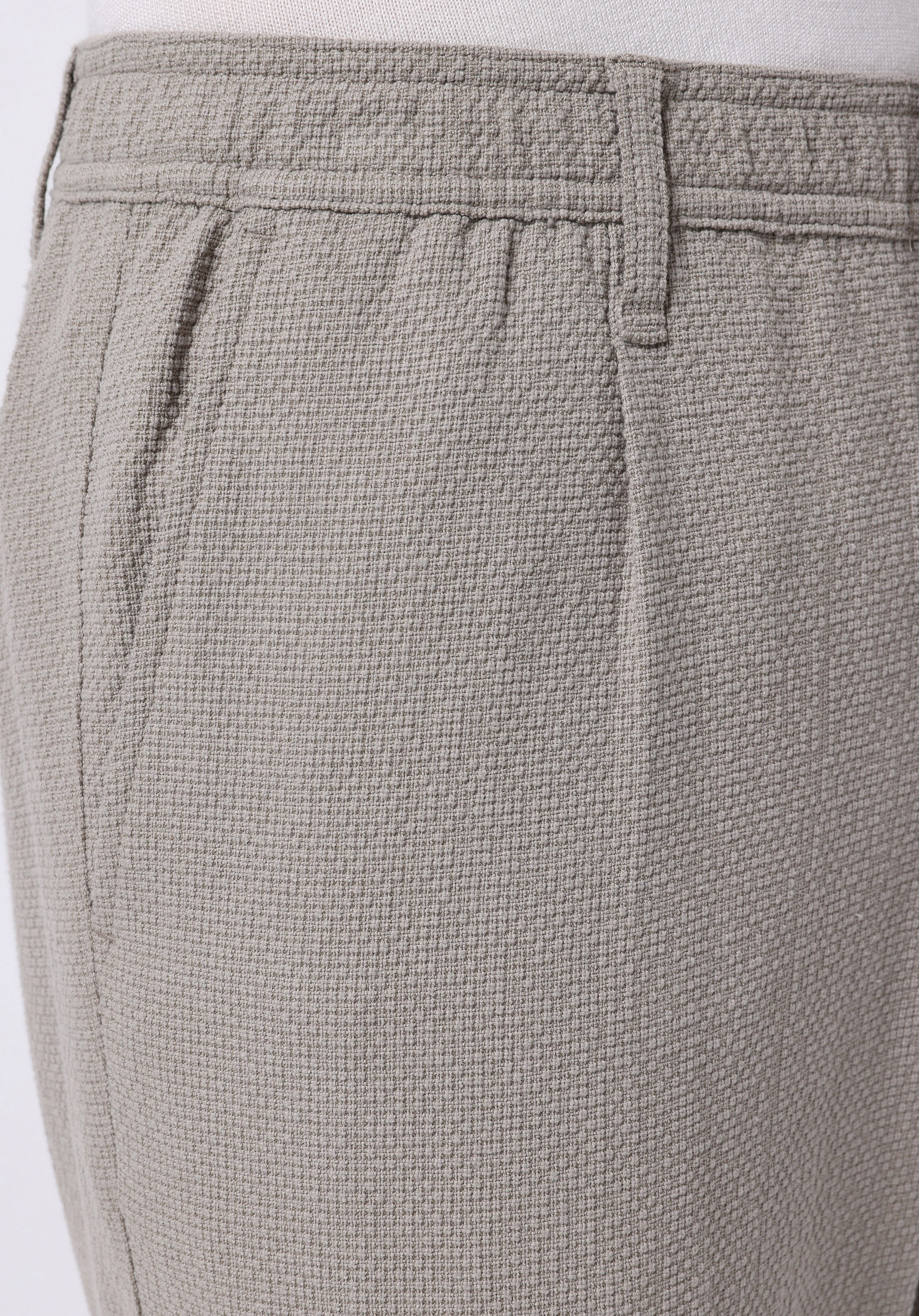 Regular Fit Orta Bel Düz Paça Erkek Taş  Pantolon