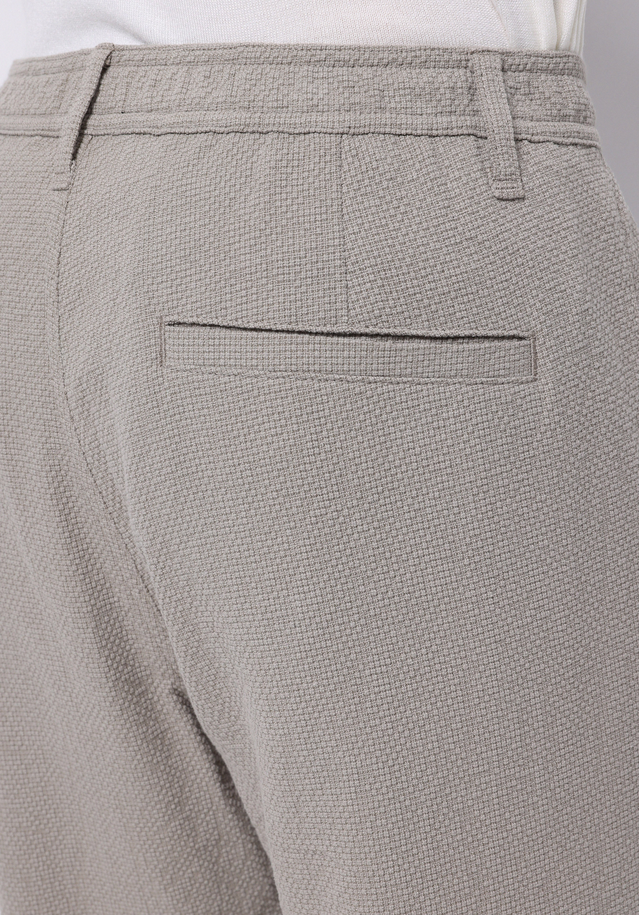 Regular Fit Orta Bel Düz Paça Erkek Taş  Pantolon