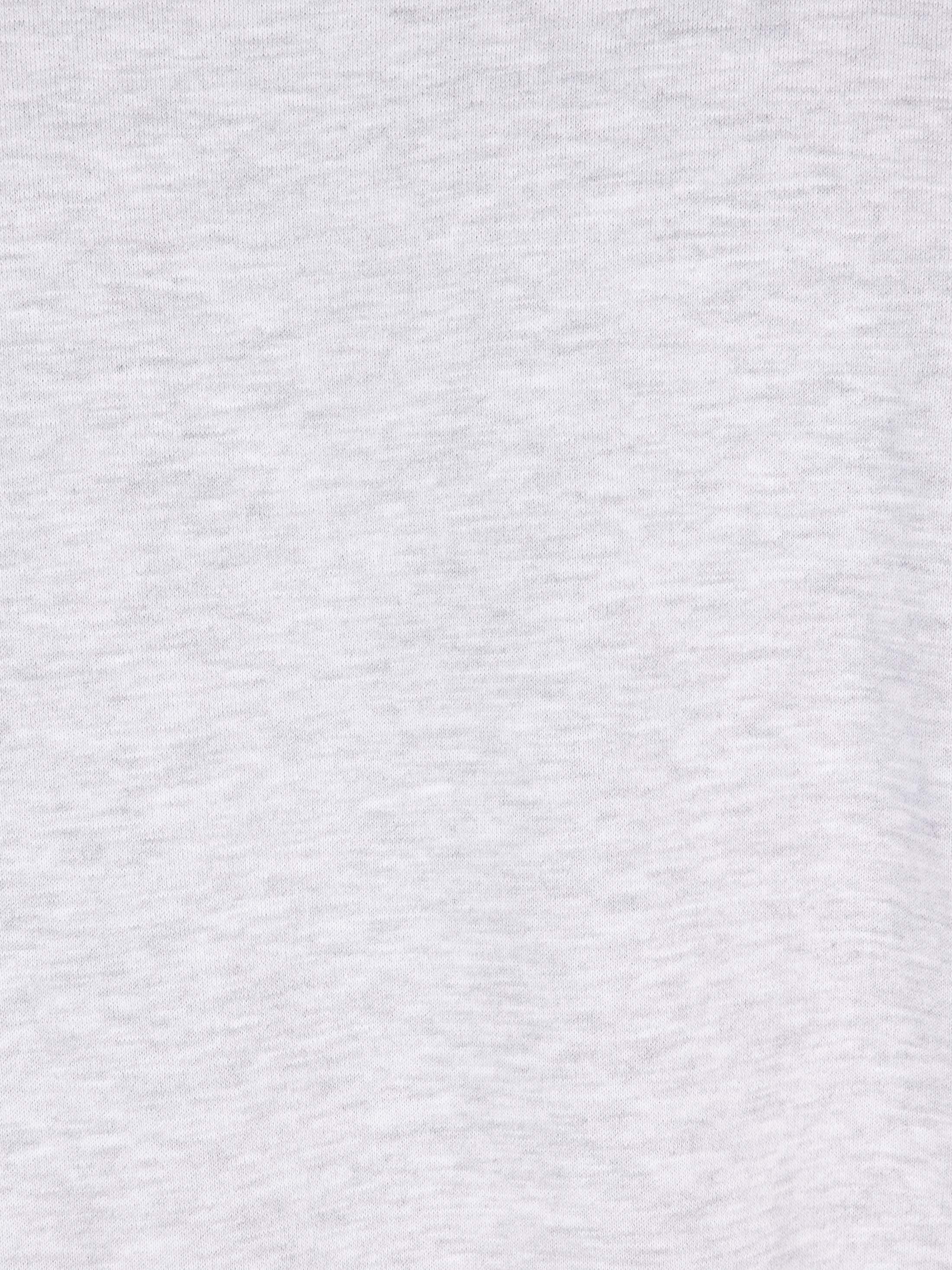 Comfort Fit Erkek Örme Gri Sweatshirt