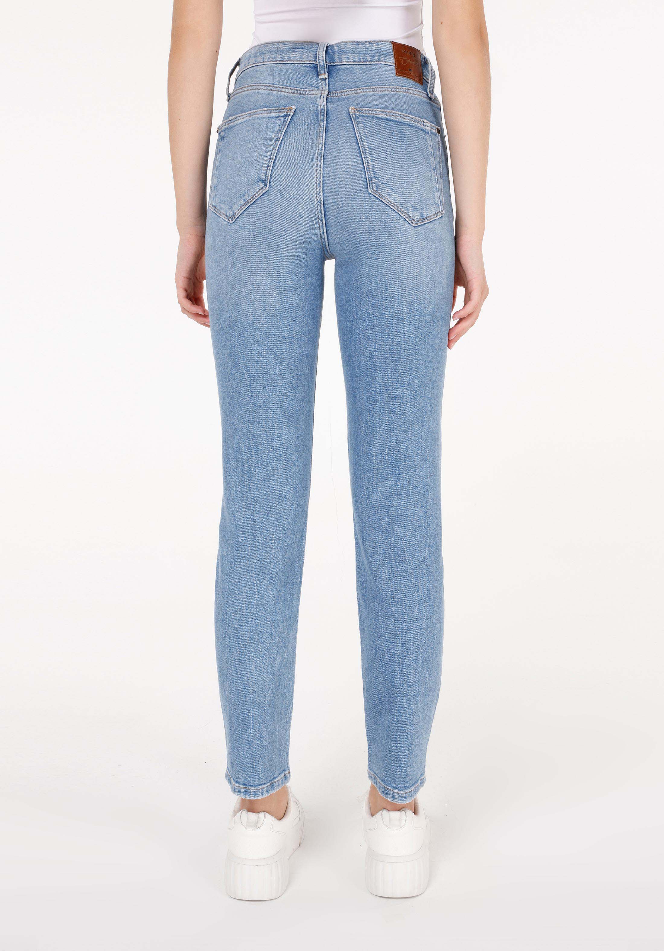 Slim Fit   Kadın İndigo Jean Pantolon