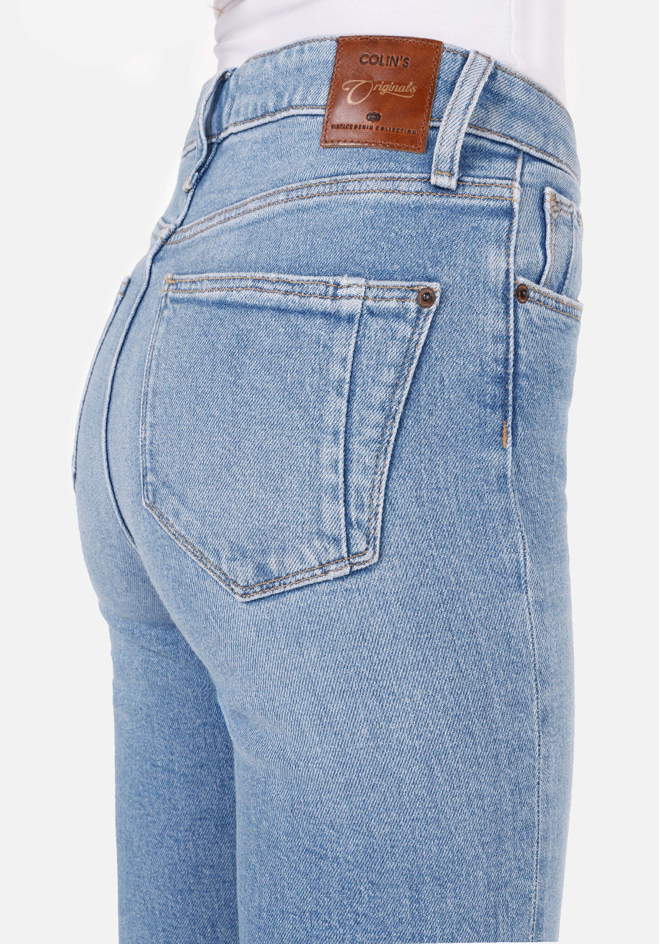Slim Fit   Kadın İndigo Jean Pantolon