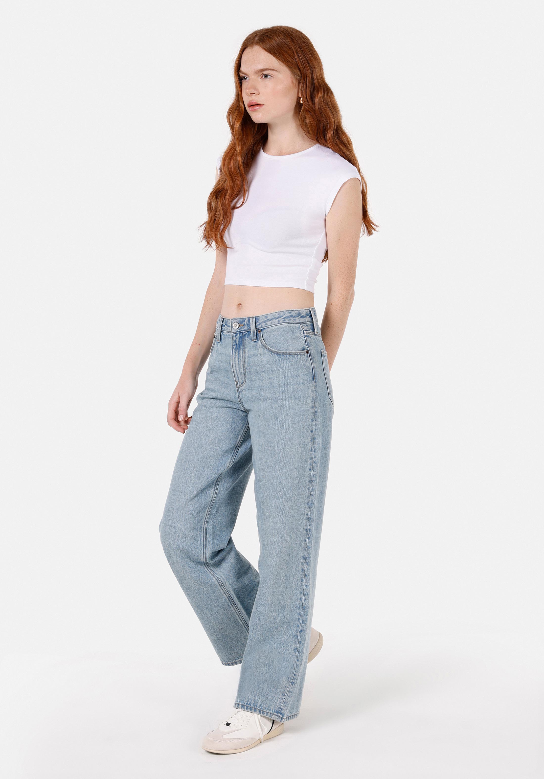 Regular Fit   Kadın Denim Jean Pantolon
