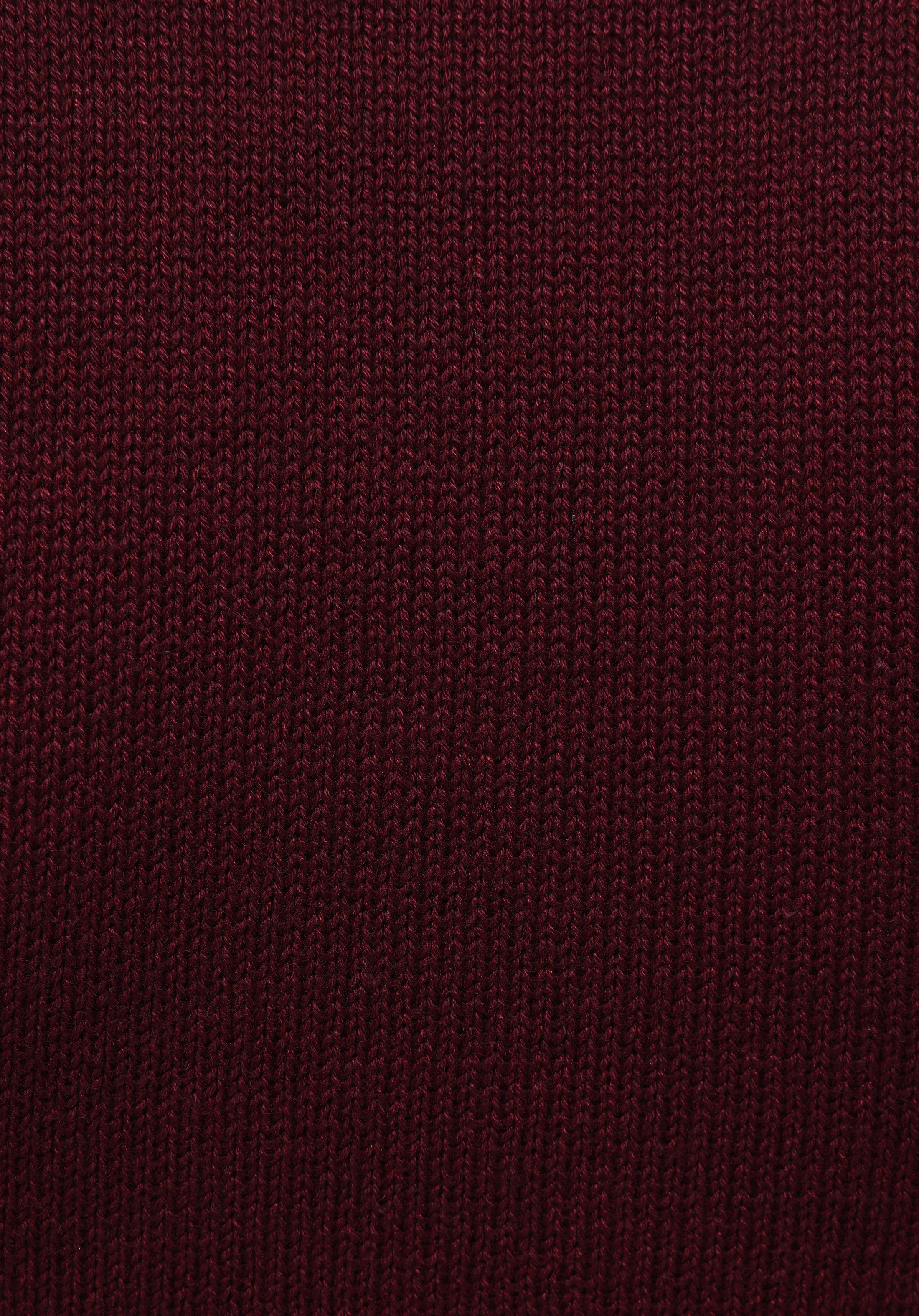 Slim Fit   Kadın Bordo  Kazak