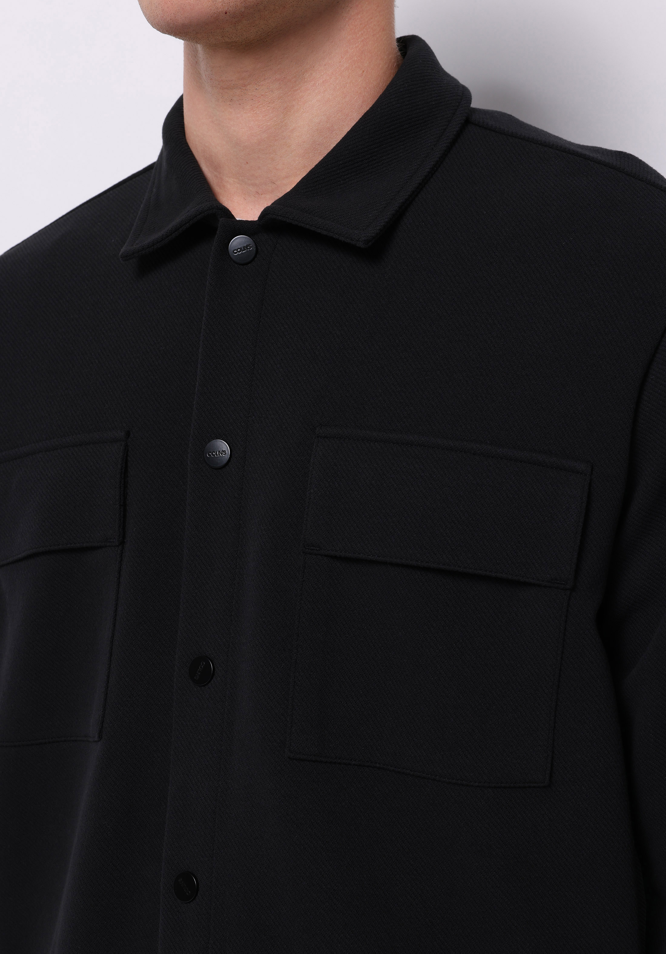 Regular Fit    Erkek Siyah Ceket