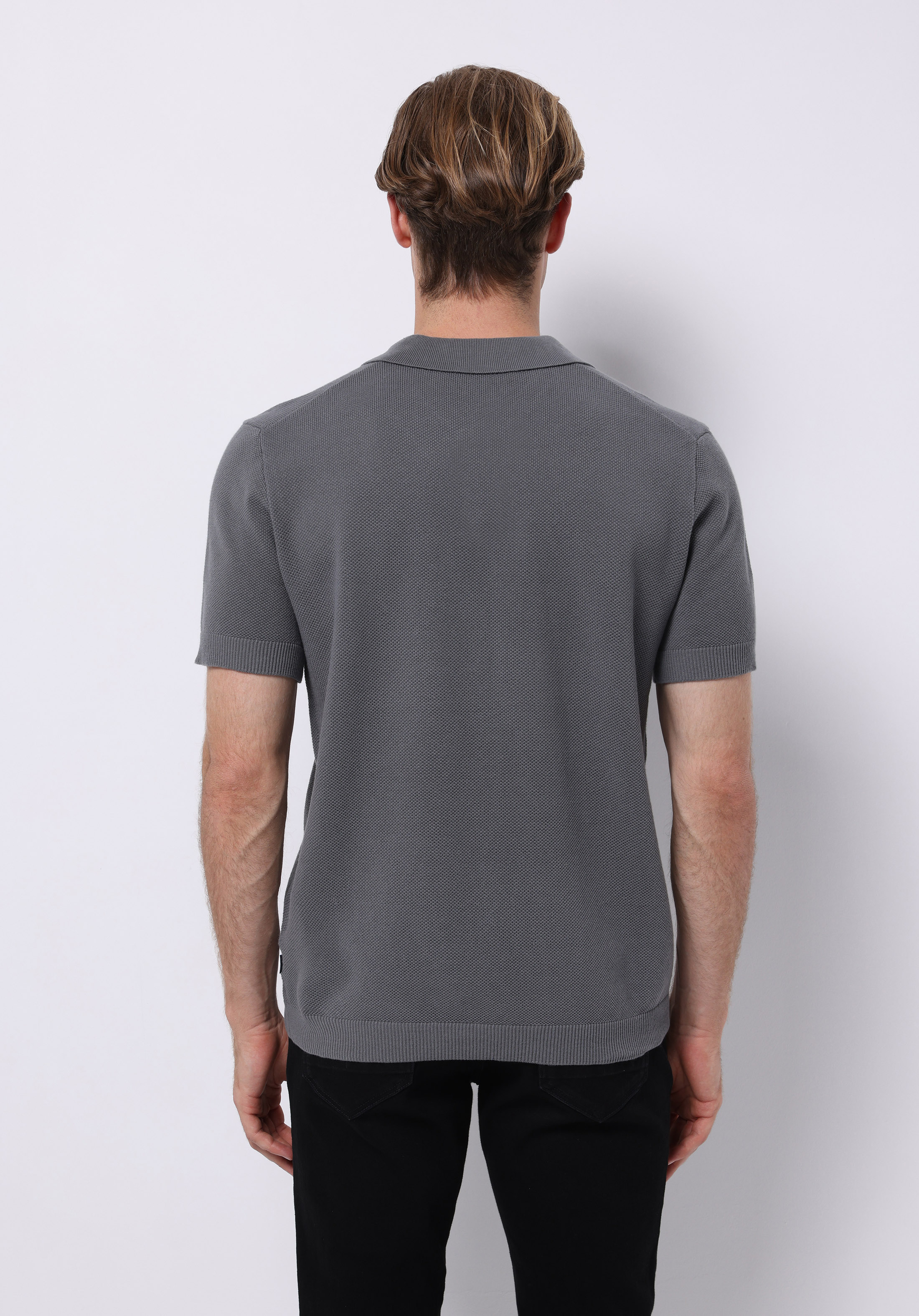 Regular Fit   Erkek Yeşil  Kazak