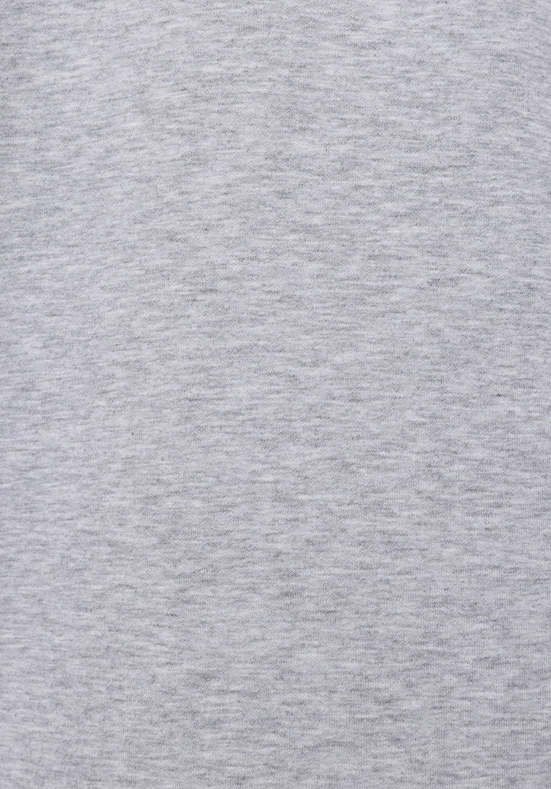 Relaxed Fit Fermuarlı Düz Kadın Gri Sweatshirt