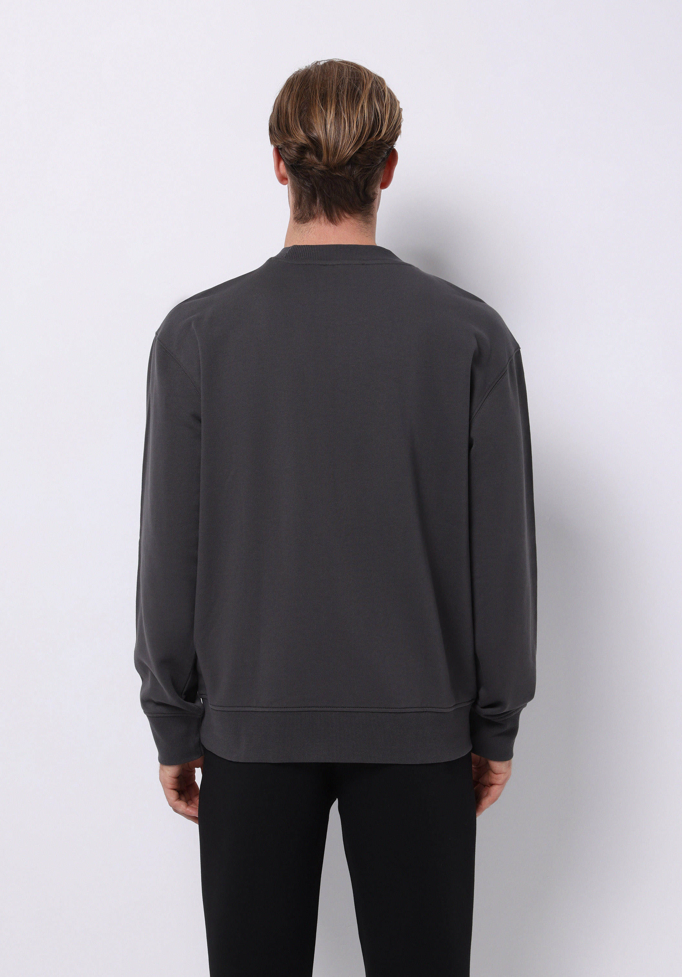 Comfort Fit   Erkek Antrasit Sweatshirt