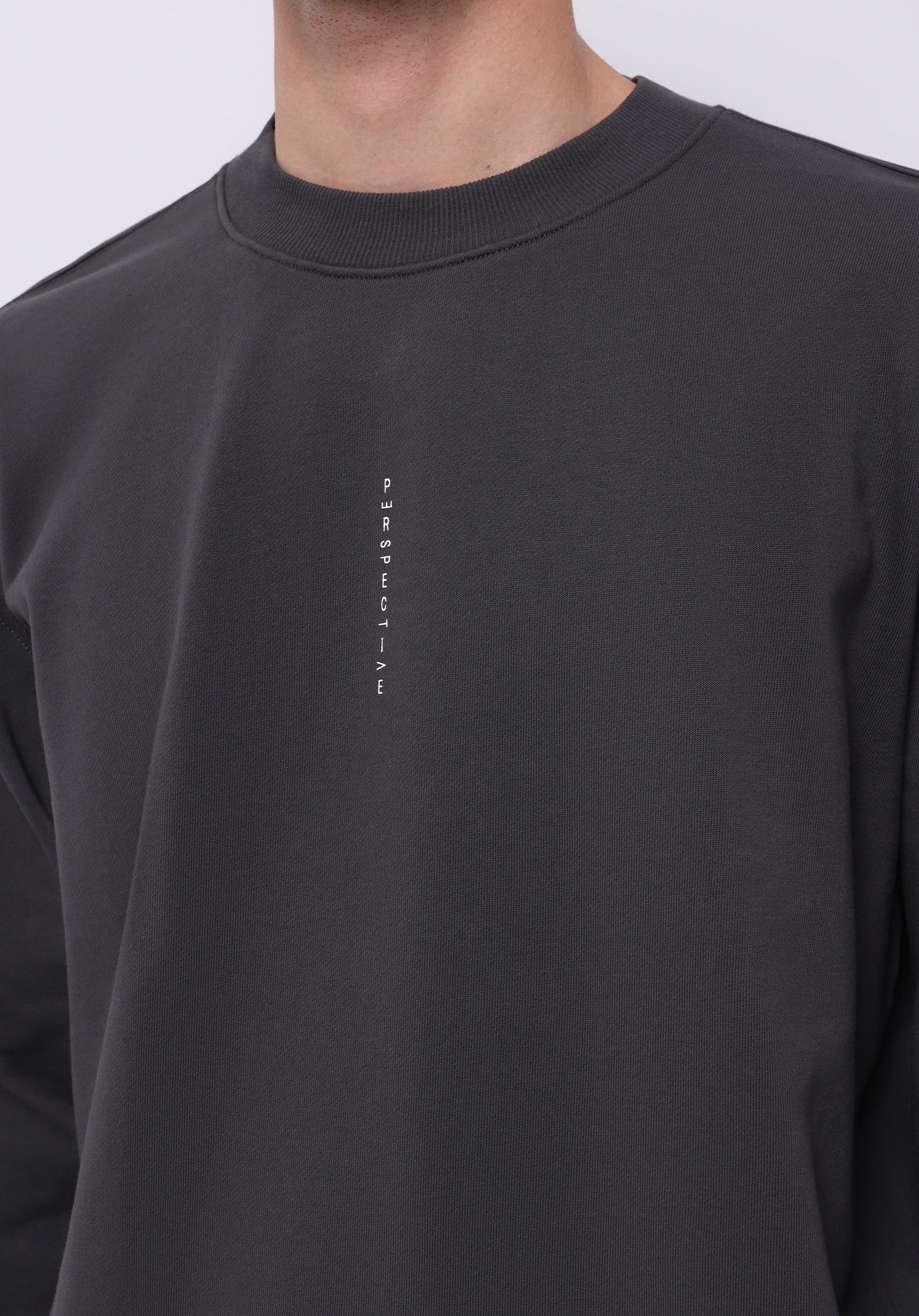 Comfort Fit   Erkek Antrasit Sweatshirt