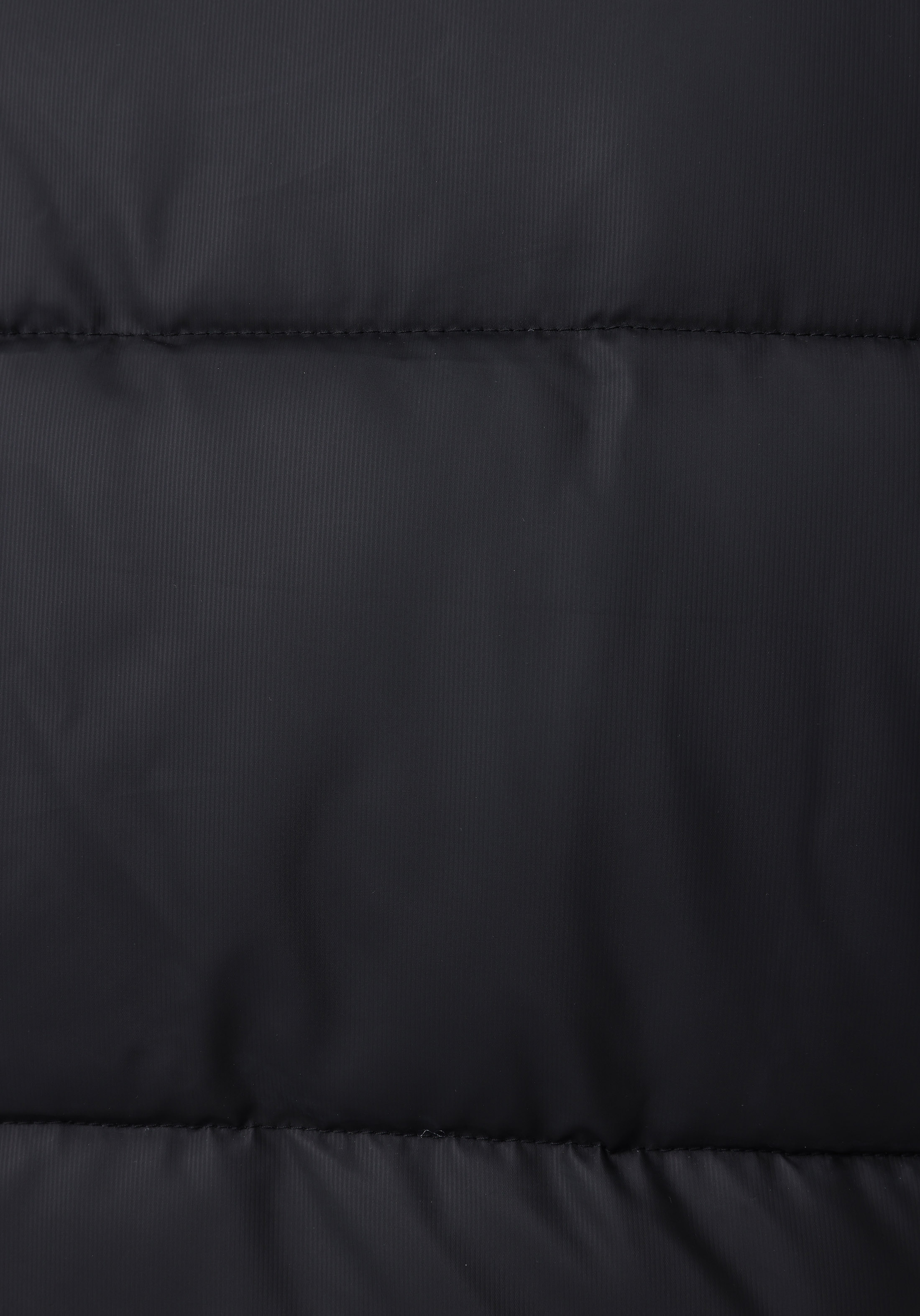 Regular Fit     Erkek Siyah Mont Pu