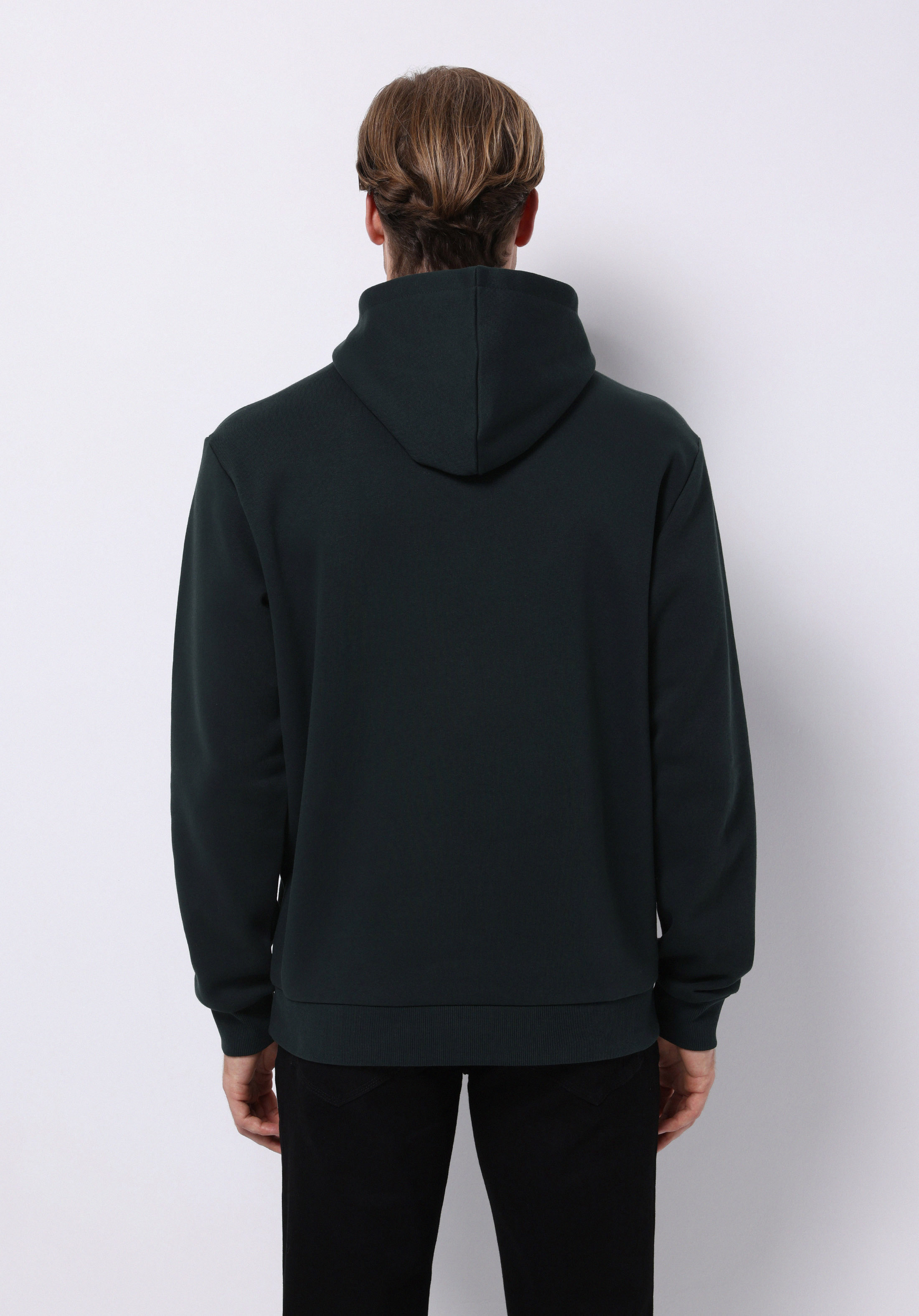 Regular Fit   Erkek Yeşil Sweatshirt