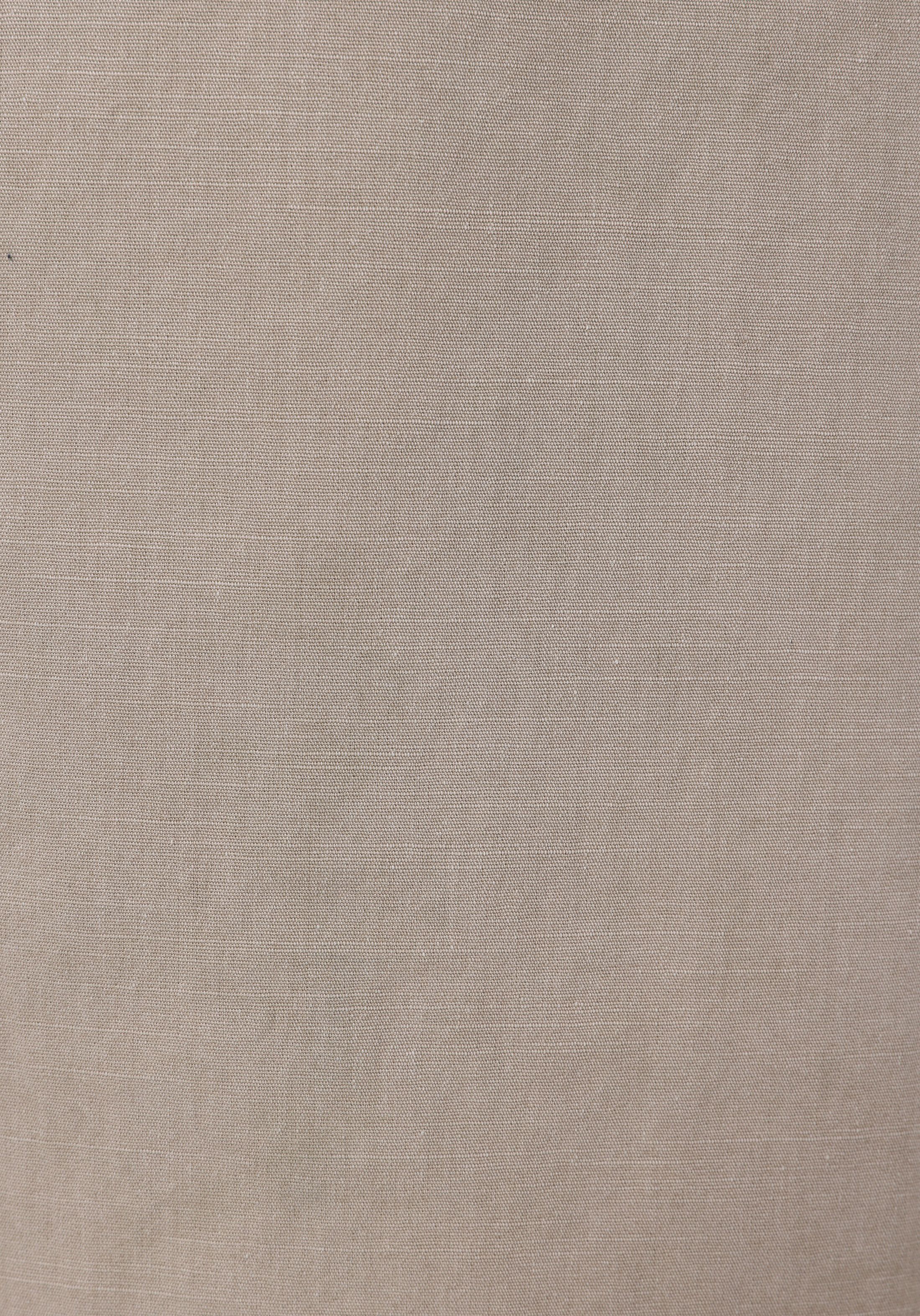 Comfort Fit Shirt Neck Düz Erkek Bej Uzun Kol Gömlek