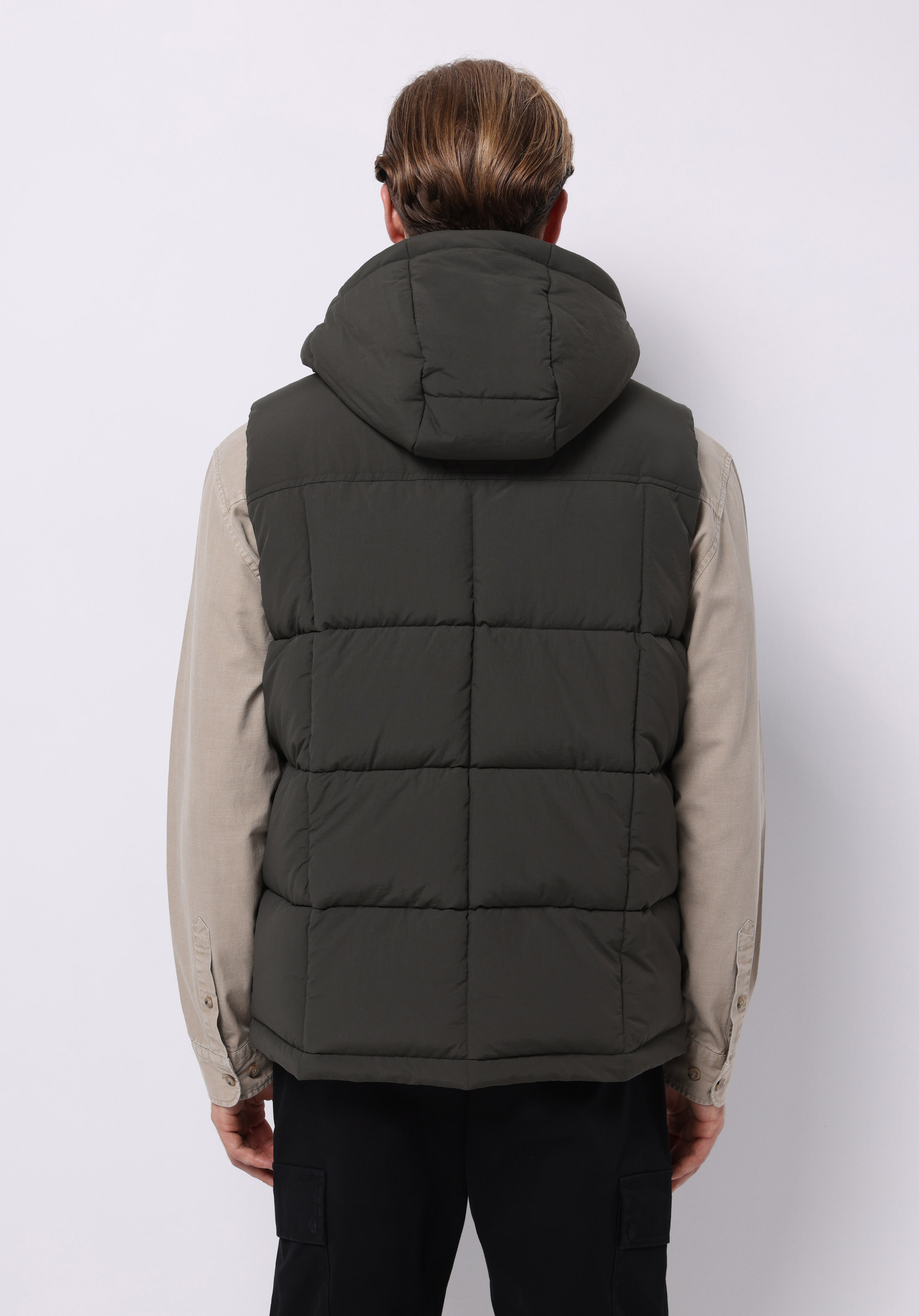 Regular Fit     Erkek Yeşil Yelek