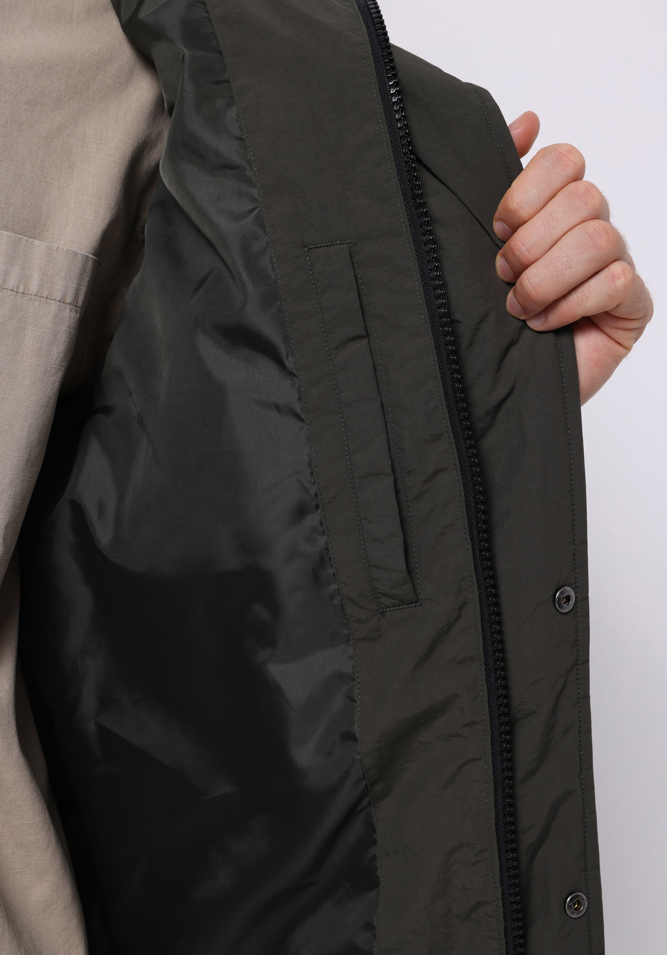 Regular Fit     Erkek Yeşil Yelek