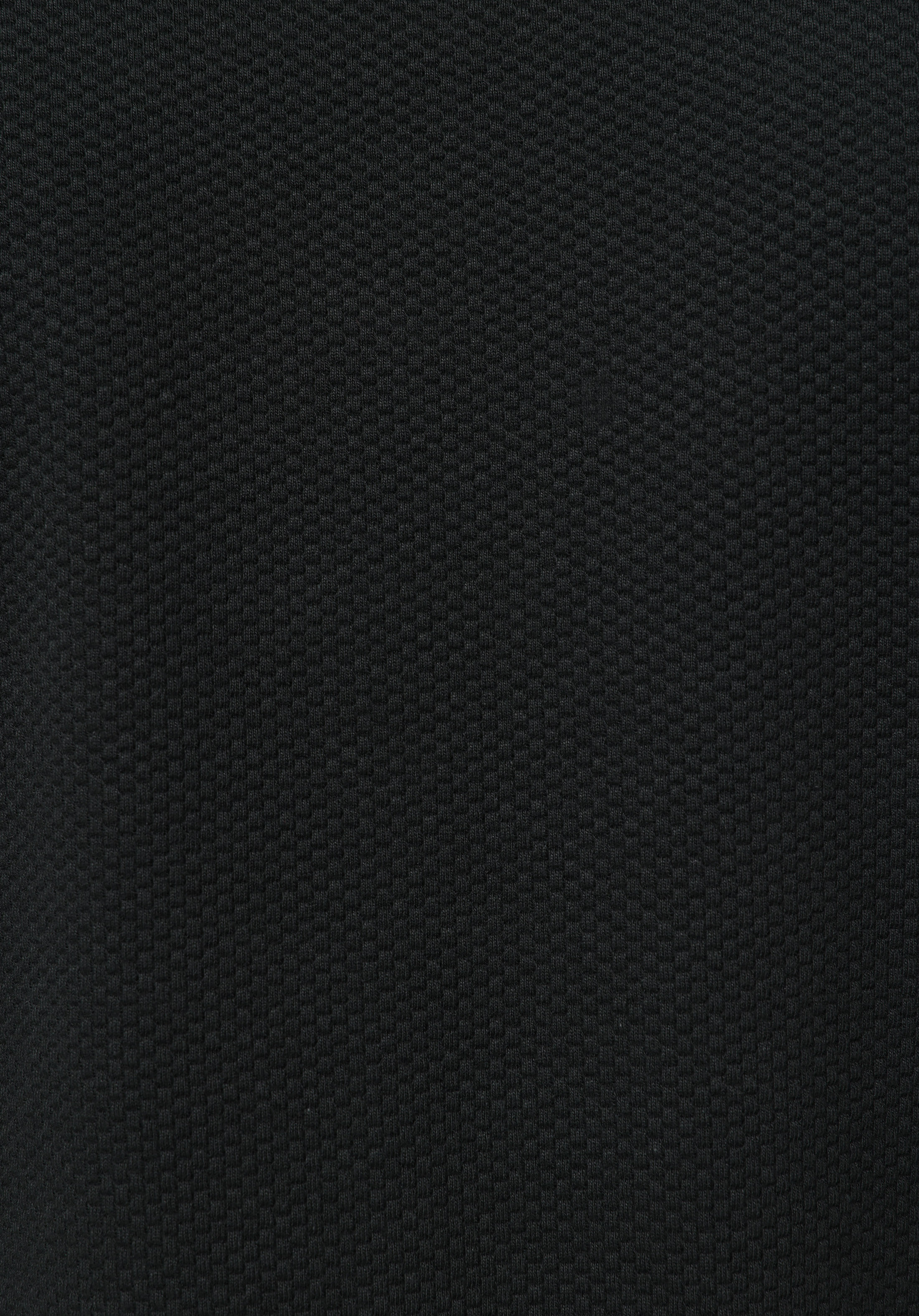 Regular Fit Yuvarlak Yaka Jakarlı Erkek Yeşil Uzun Kol Tişört