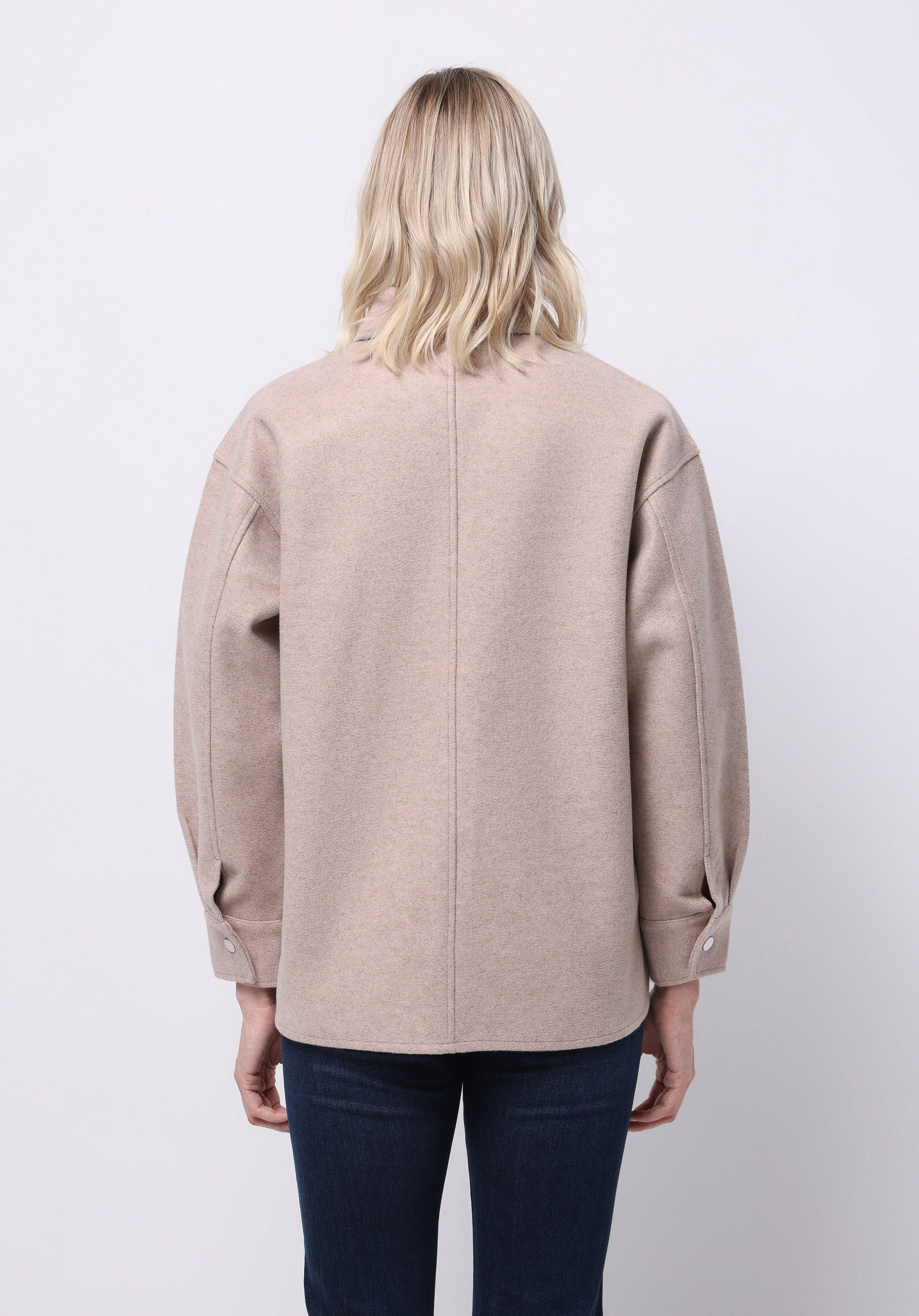 Regular Fit   Kadın Bej  Gömlek