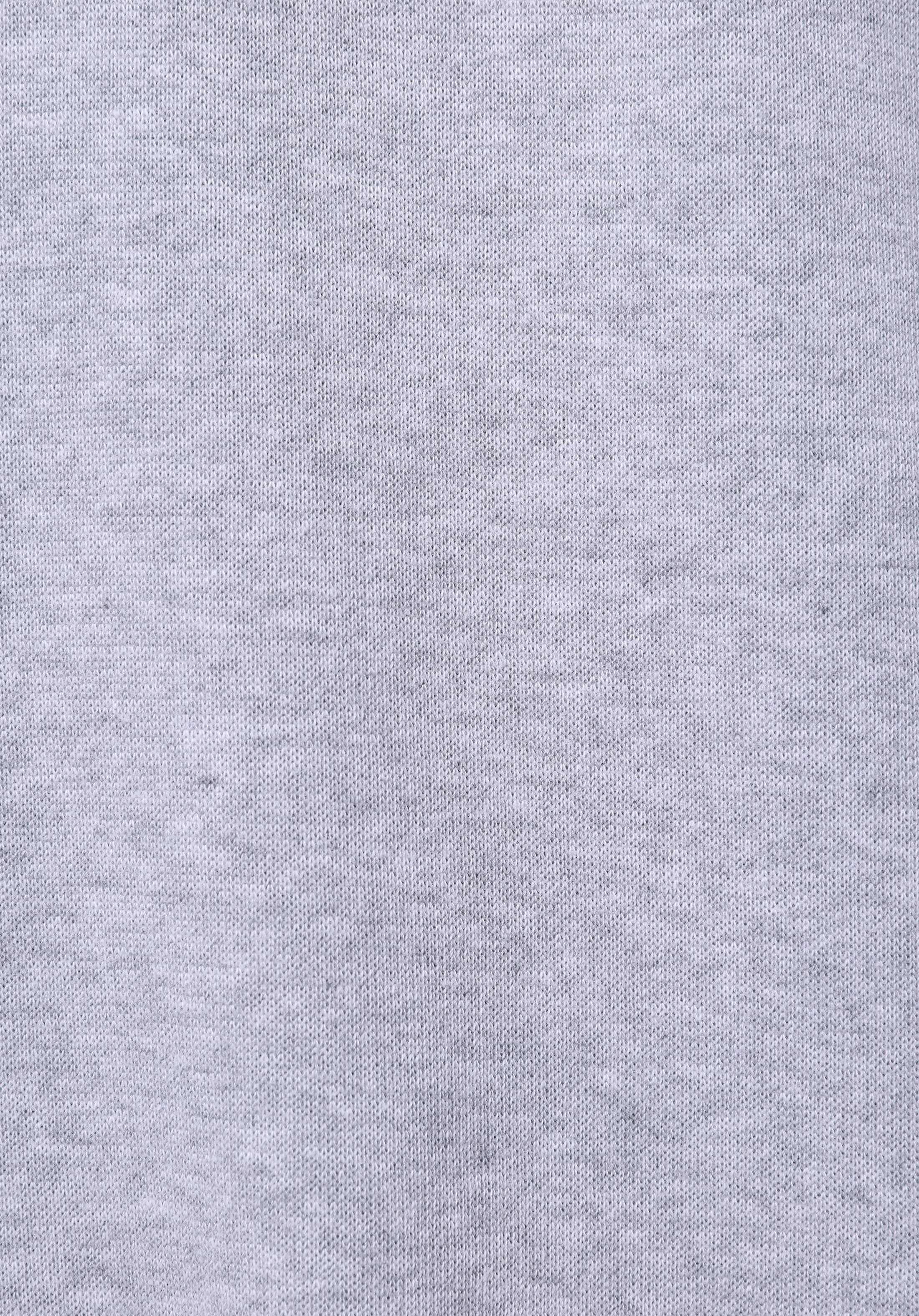 Oversize Fit Kapüşonlu Düz Kadın Gri Sweatshirt