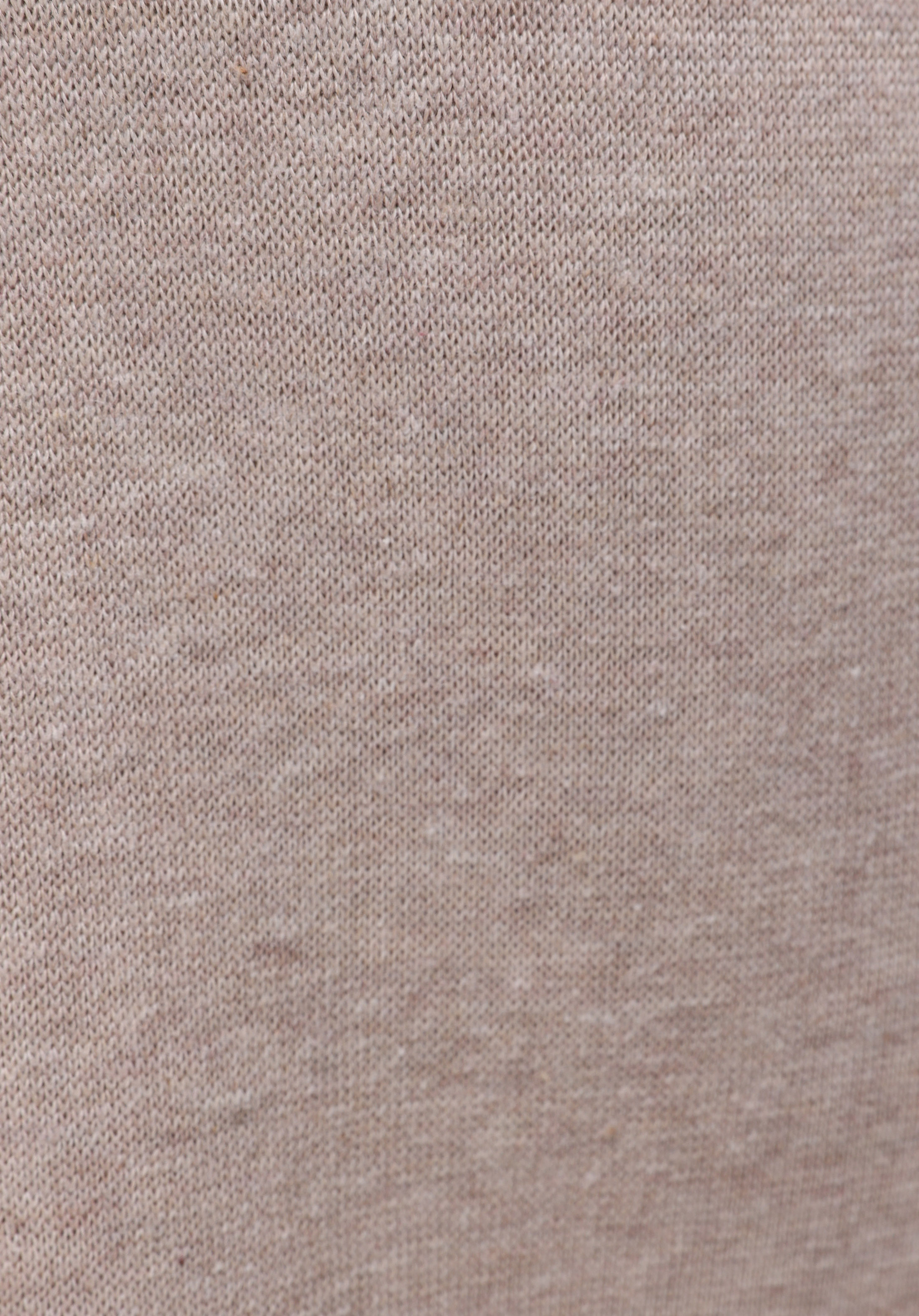 Regular Fit Orta Bel Düz Kadın Bej Eşofman Altı