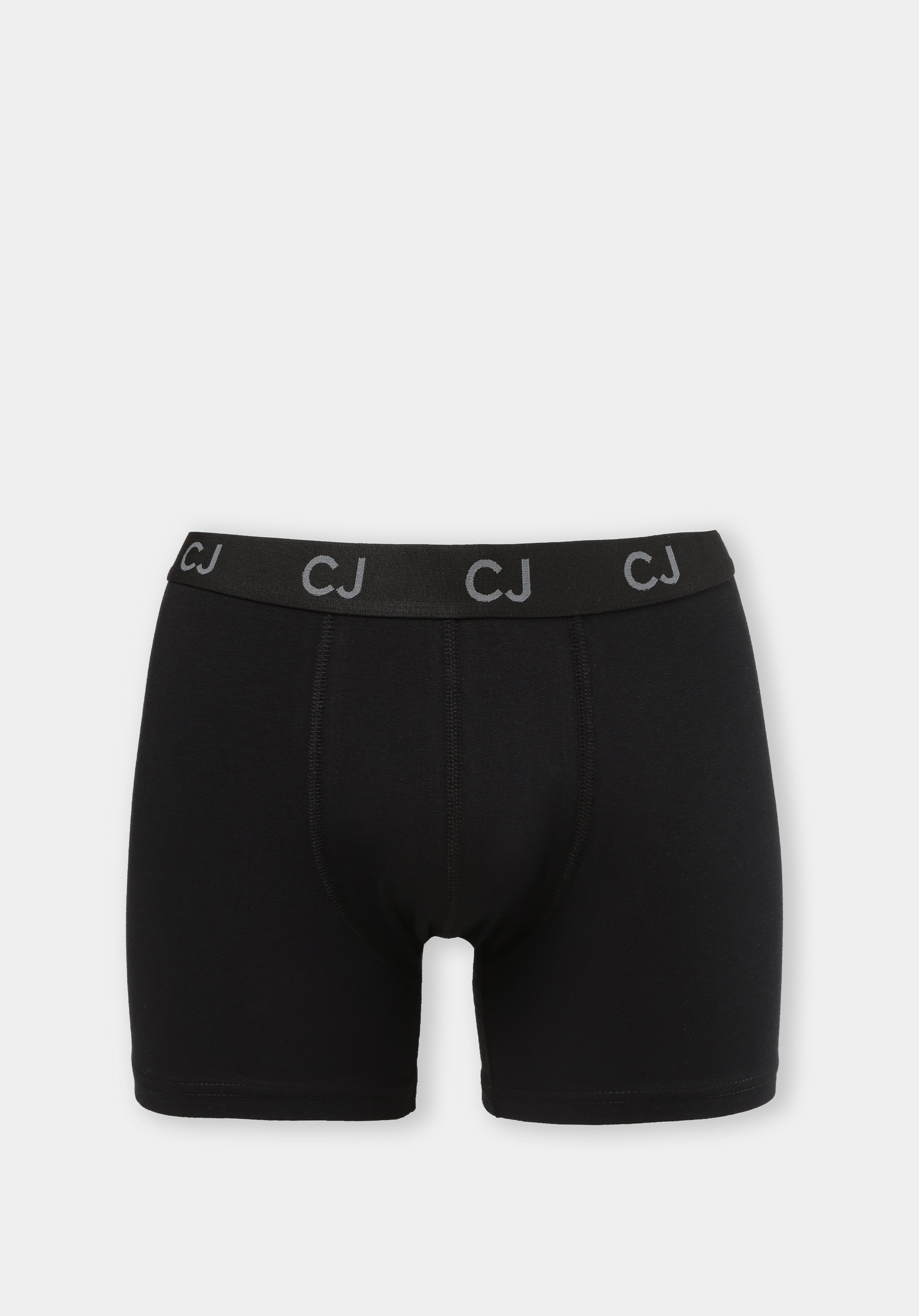 Modern Fit Düz Erkek Siyah Boxer