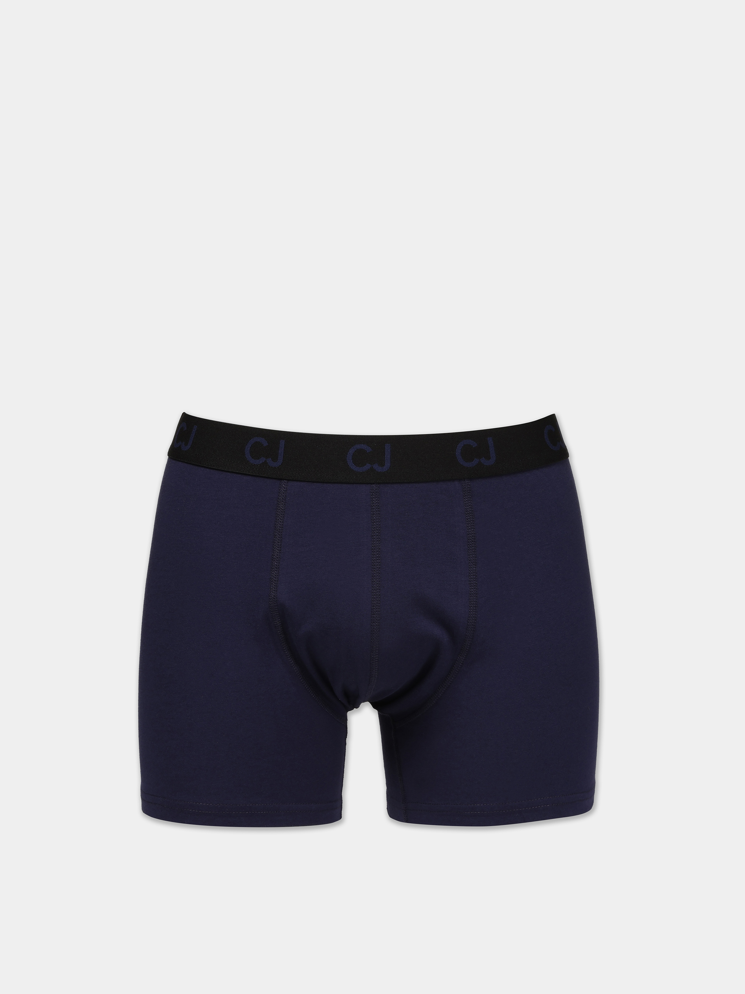 Modern Fit Düz Erkek Lacivert Boxer
