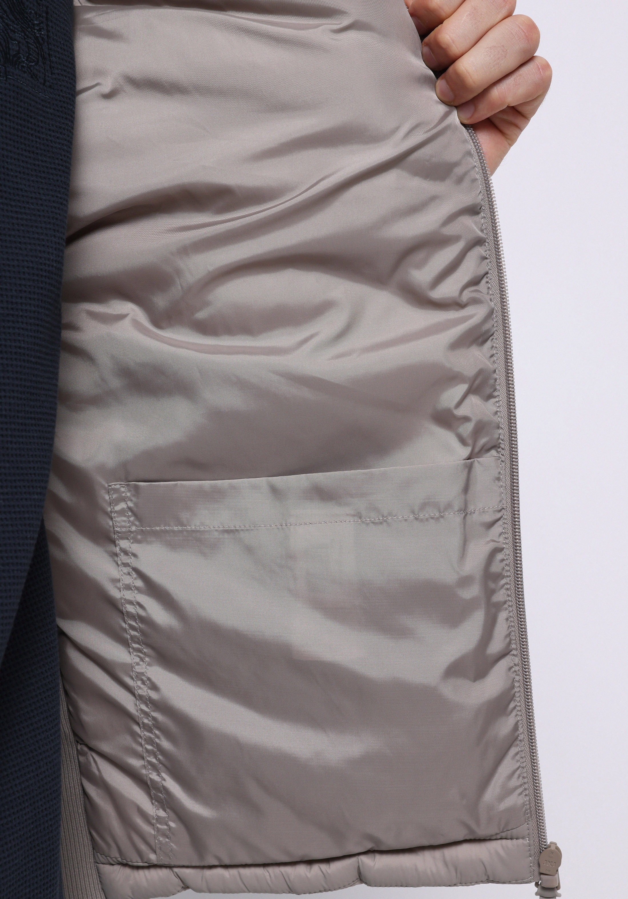 Slim Fit     Erkek Bej Yelek