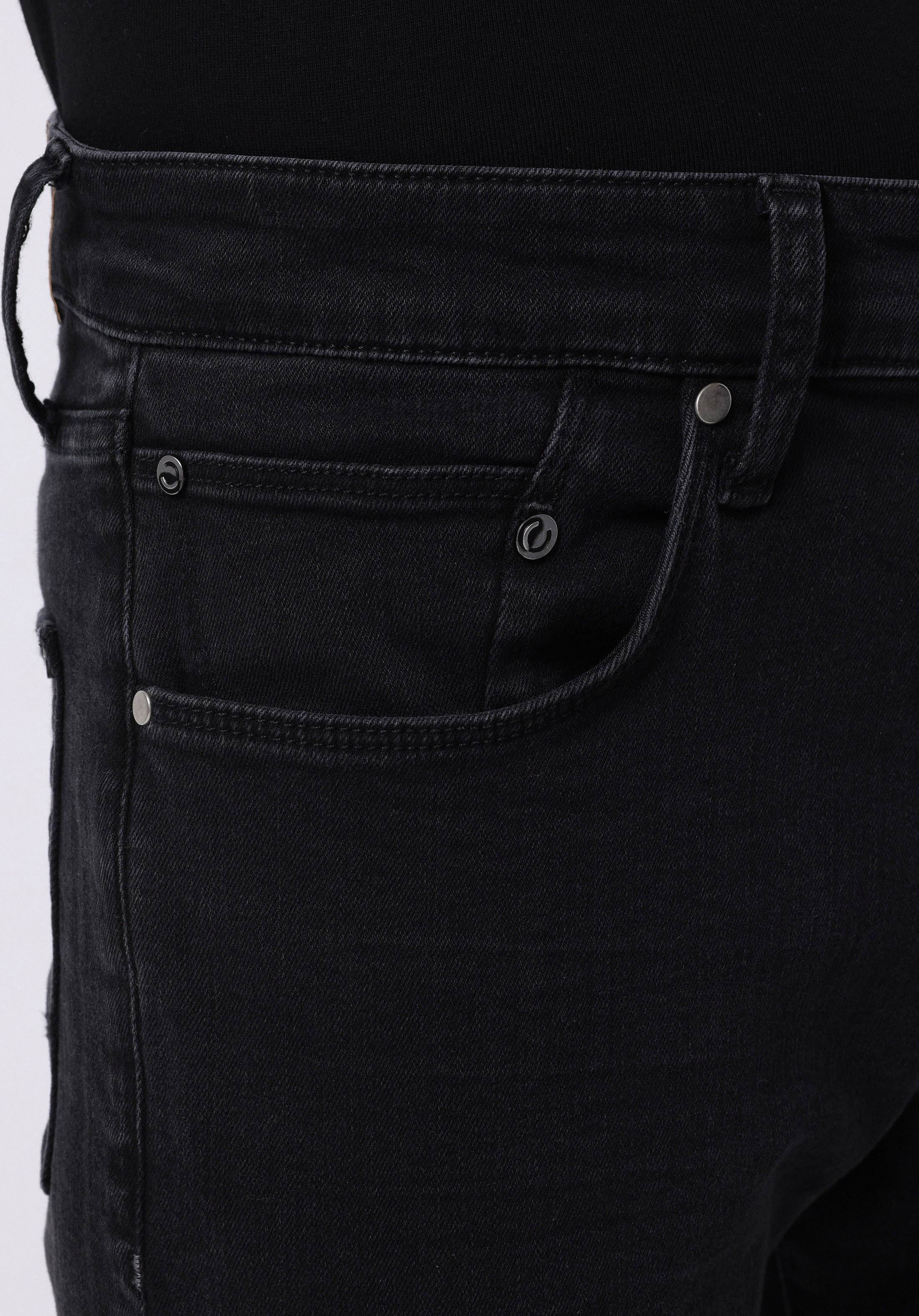 Skinny Fit   Erkek Siyah Jean Pantolon