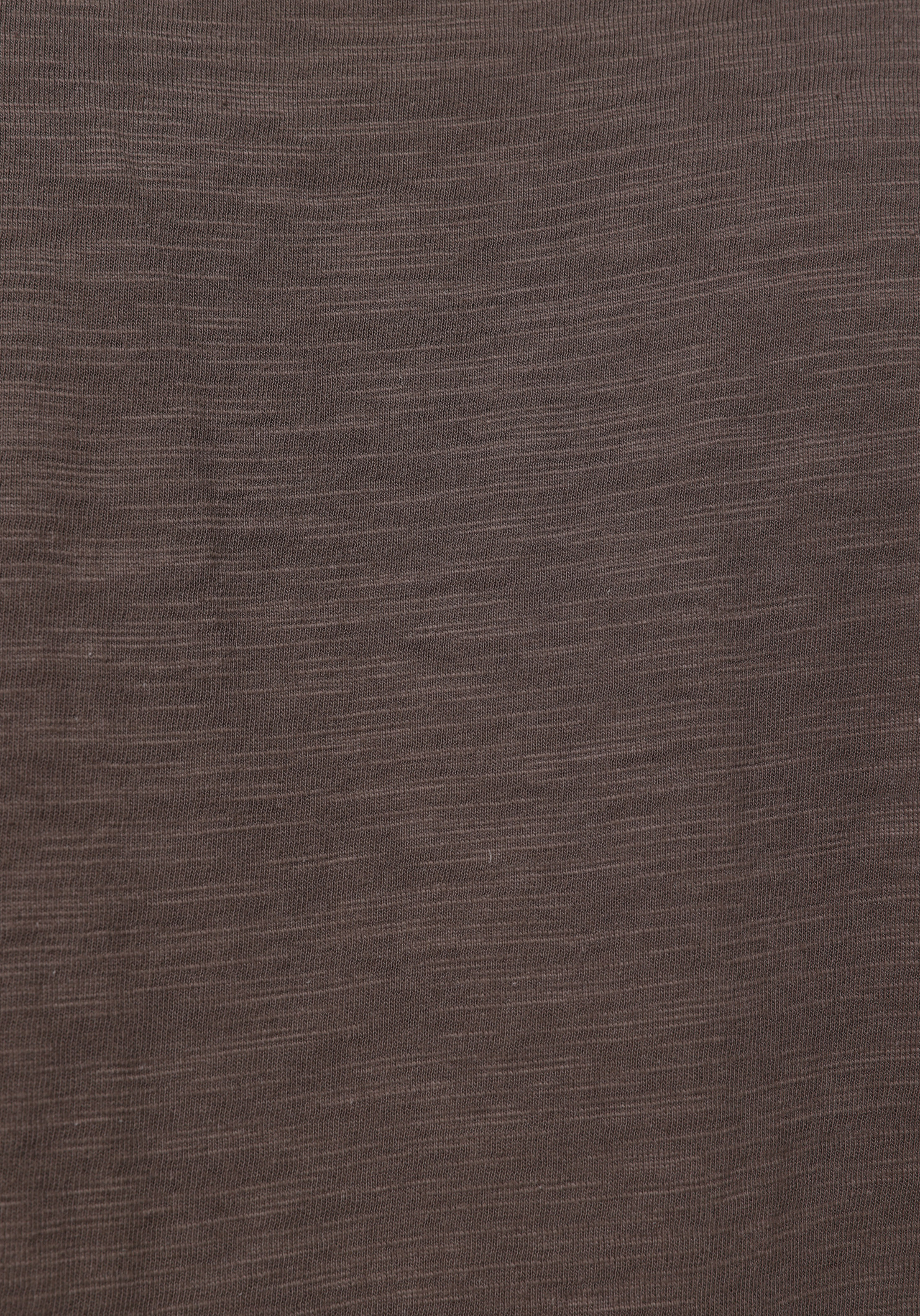 Regular Fit Yuvarlak Yaka Düz Erkek Gri Uzun Kol Tişört