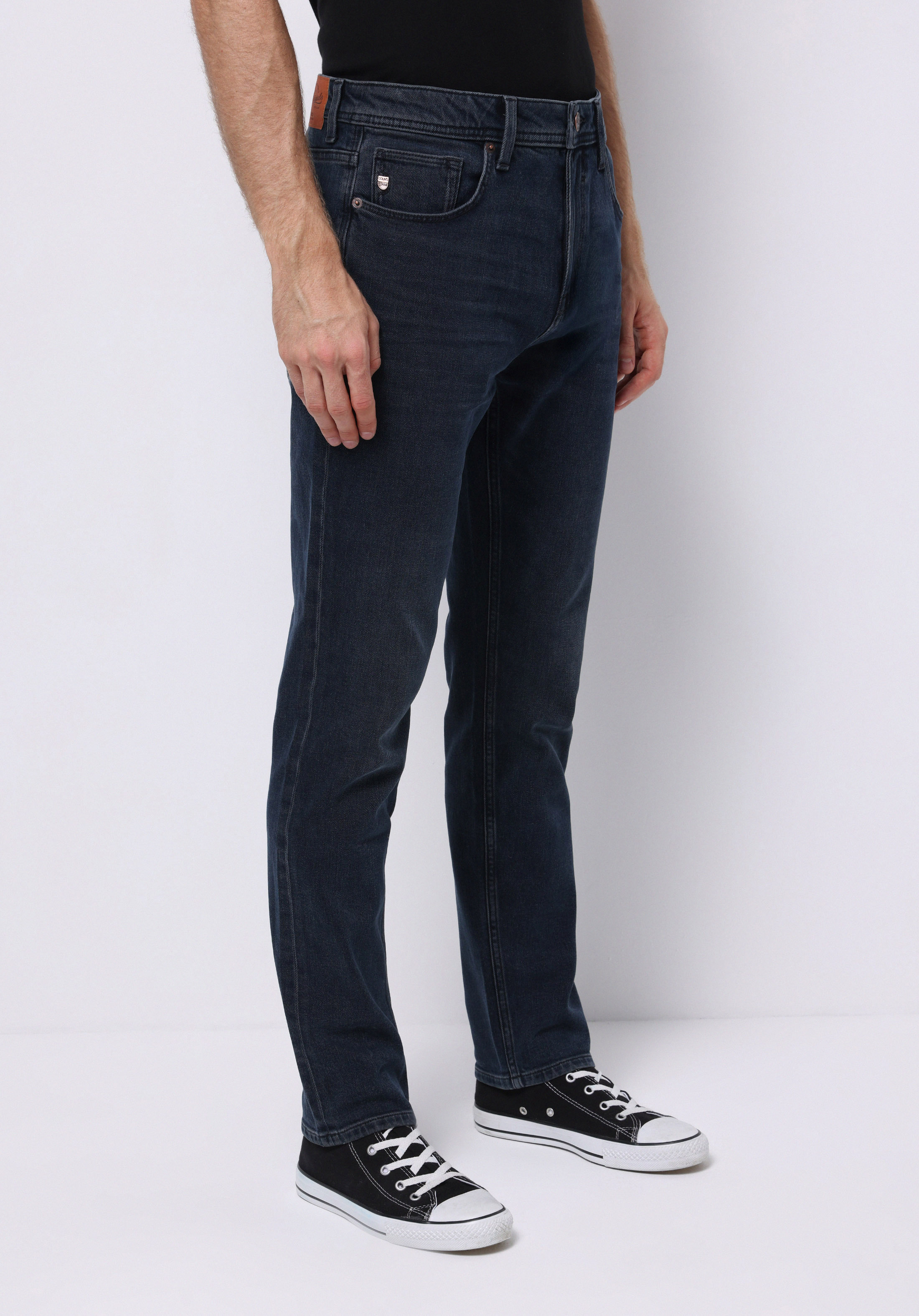Regular Fit   Erkek Koyu İndigo Jean Pantolon