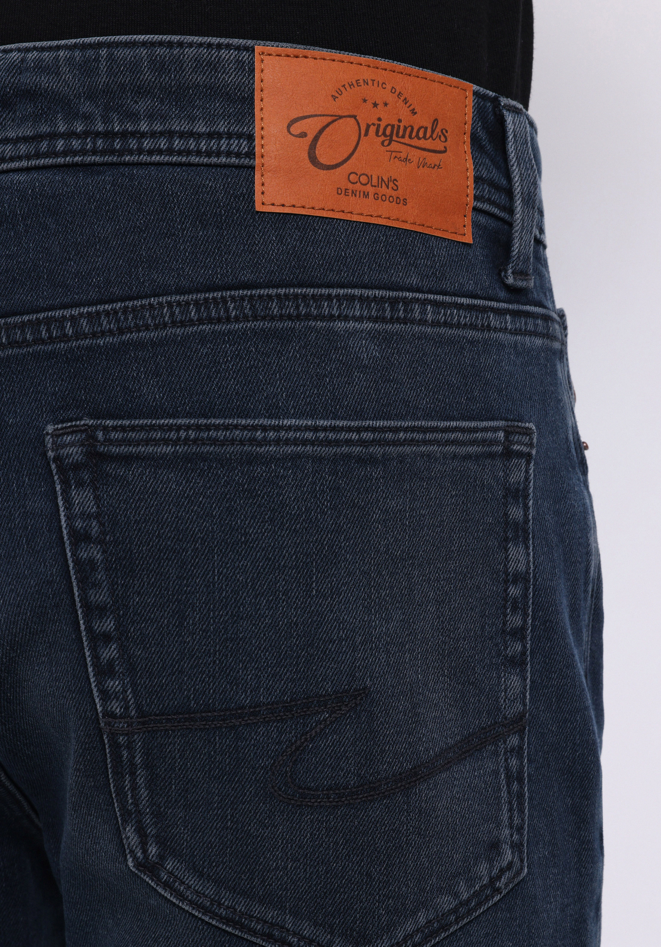 Regular Fit   Erkek Koyu İndigo Jean Pantolon