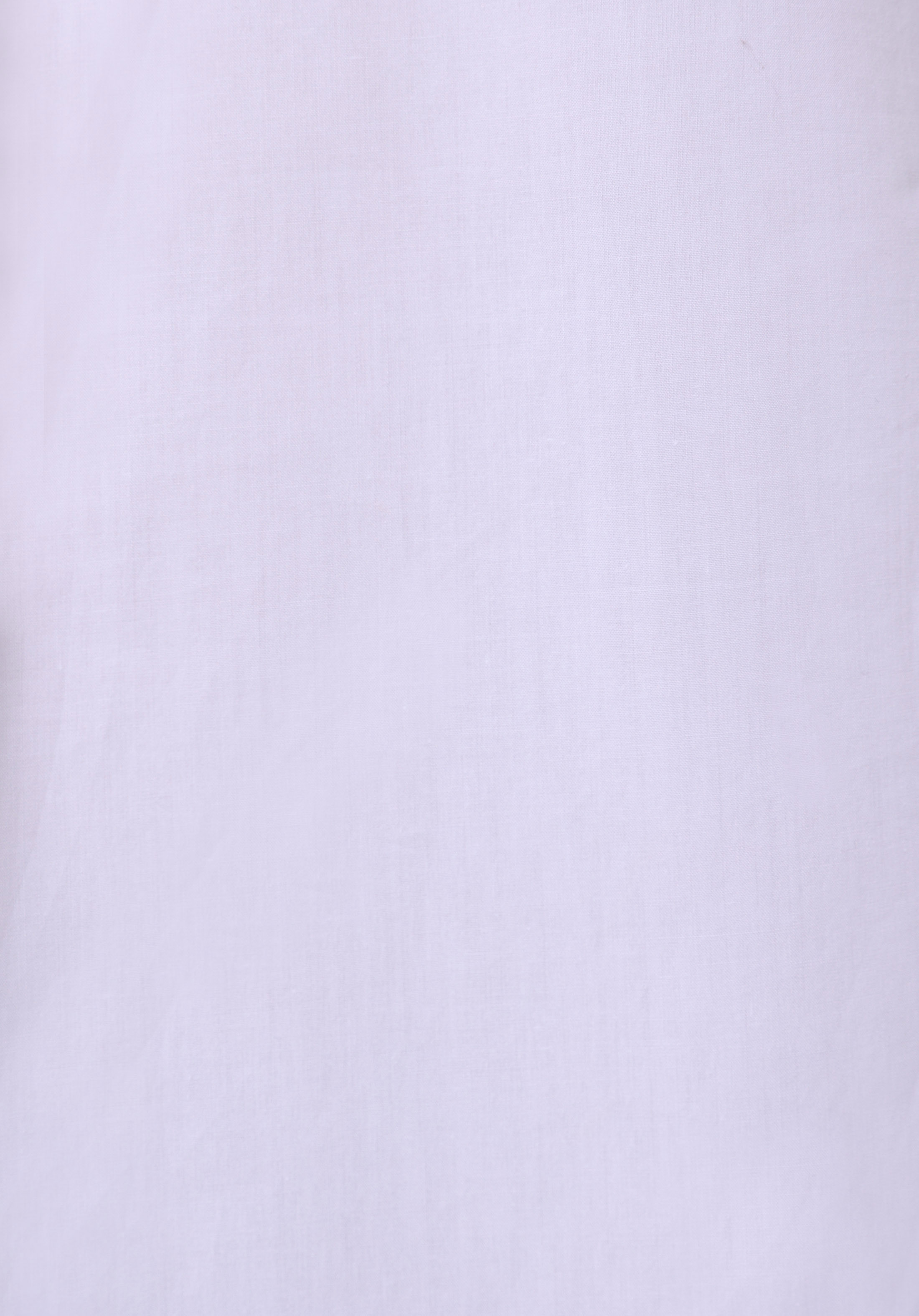 Regular Fit Shirt Neck Düz Kadın Beyaz Uzun Kol Gömlek