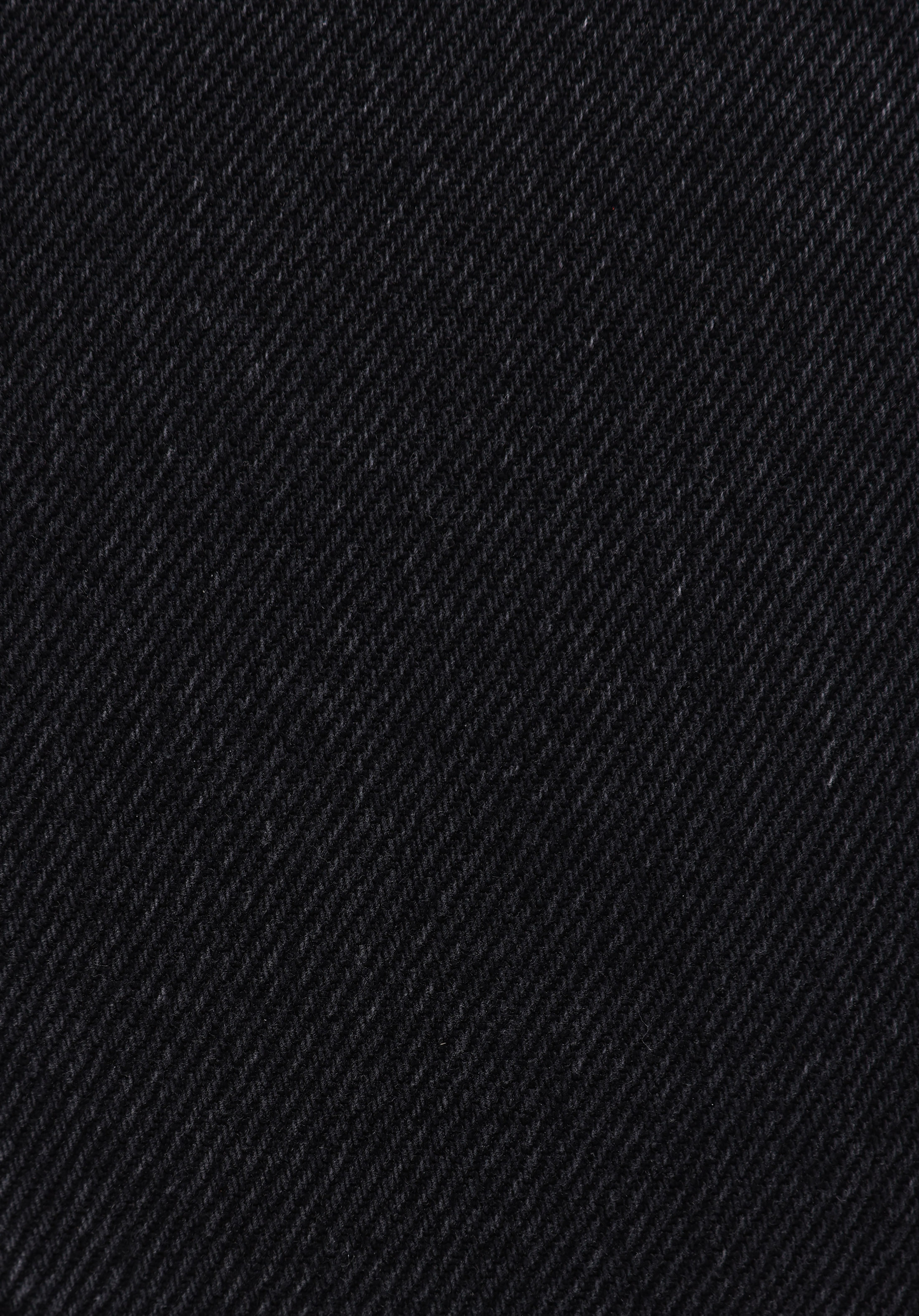 Straight Fit Yüksek Bel Düz Paça Kadın Siyah Jean Pantolon