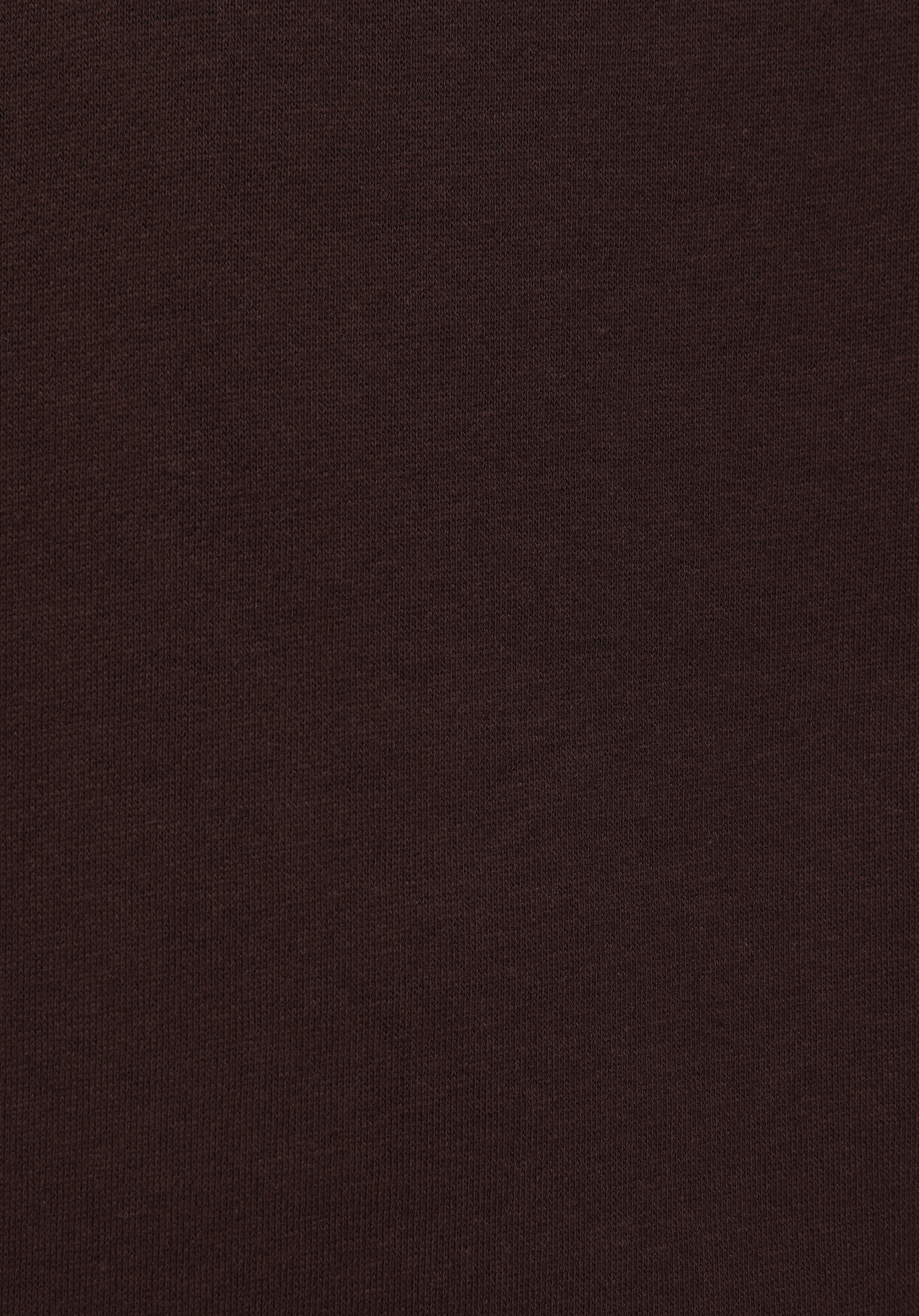 Regular Fit Fermuarlı Nakışlı Kadın Kahverengi Sweatshirt