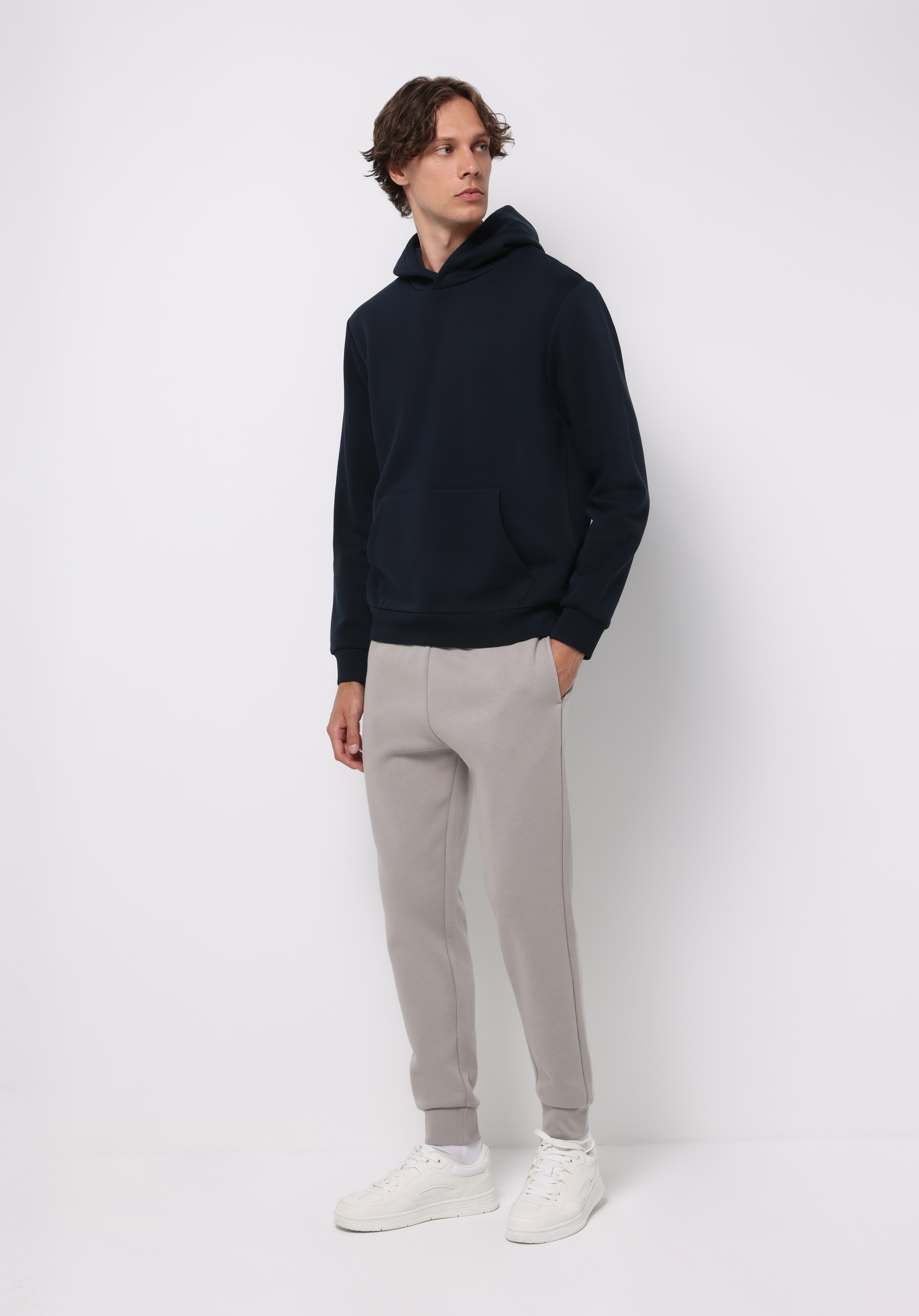 Regular Fit   Erkek Lacivert Sweatshirt