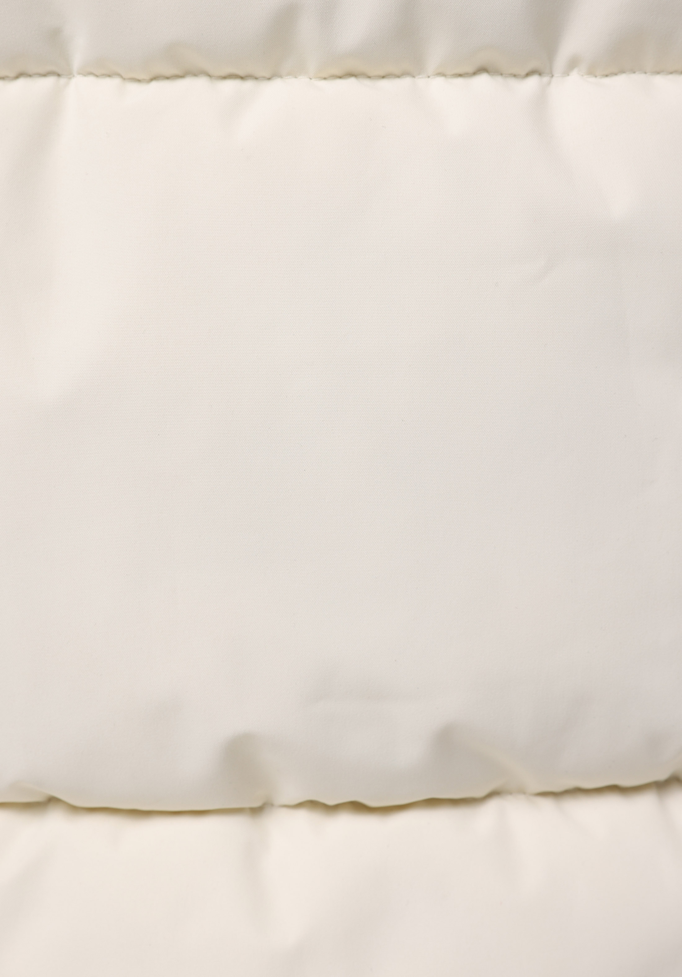 Regular Fit Kapüşonlu Fermuarlı Astarlı Çıkarılabilir Kapüşonlu Kadın Ekru Mont